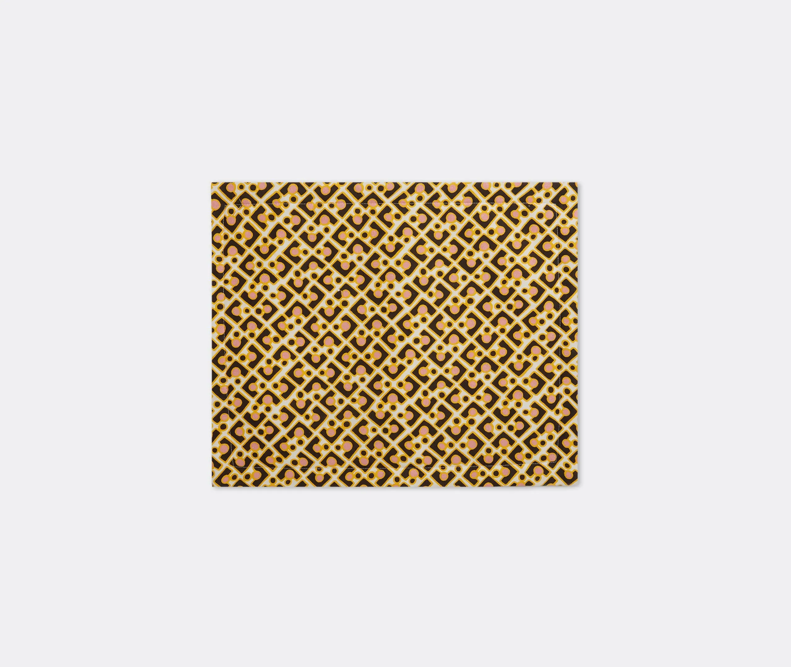 Tablemat Set of 2 with Padding - Multicolour, Linen