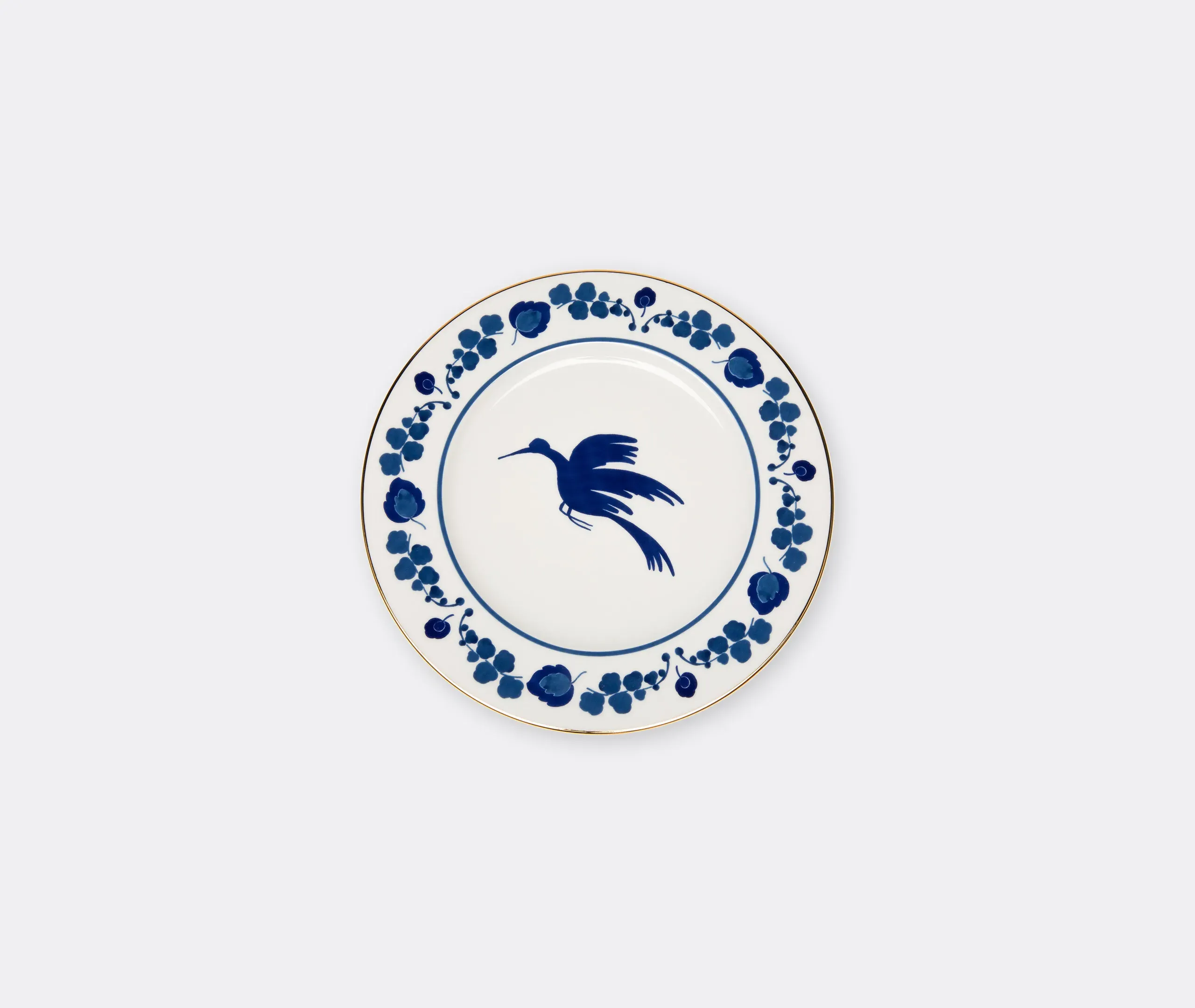 Wildbird Charger Plate - Multicolour, Porcelain