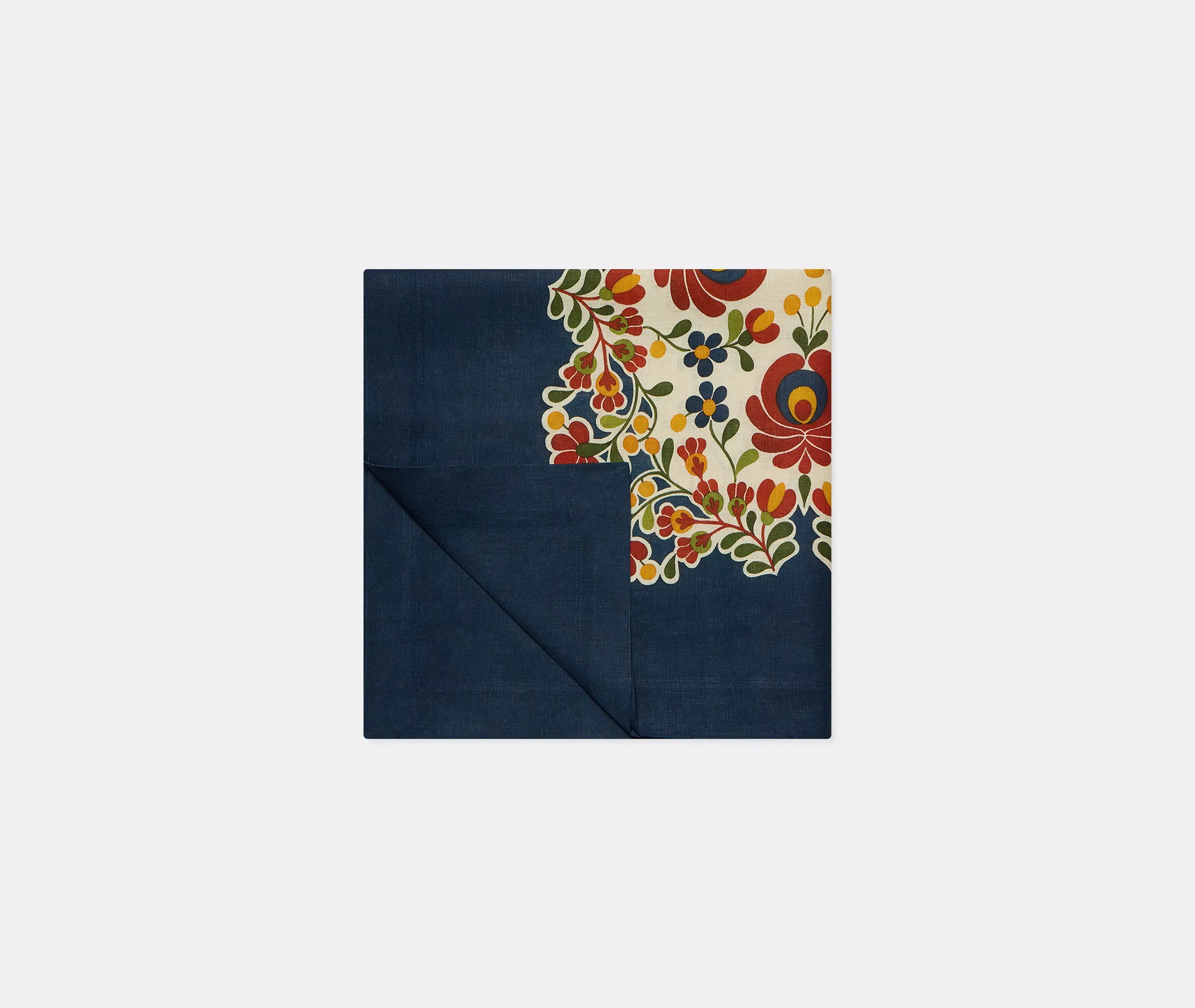 Windflower Placée Square Tablecloth - Multicolor, Linen product