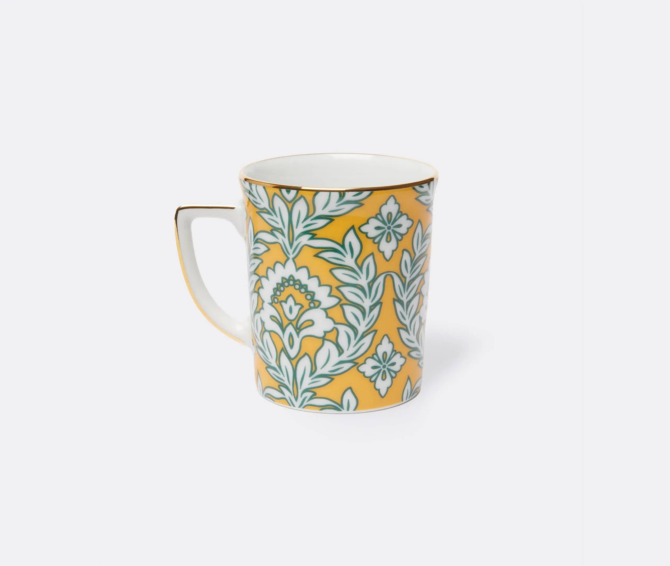 Yellow Garland Mug - Multicolour, Porcelain product