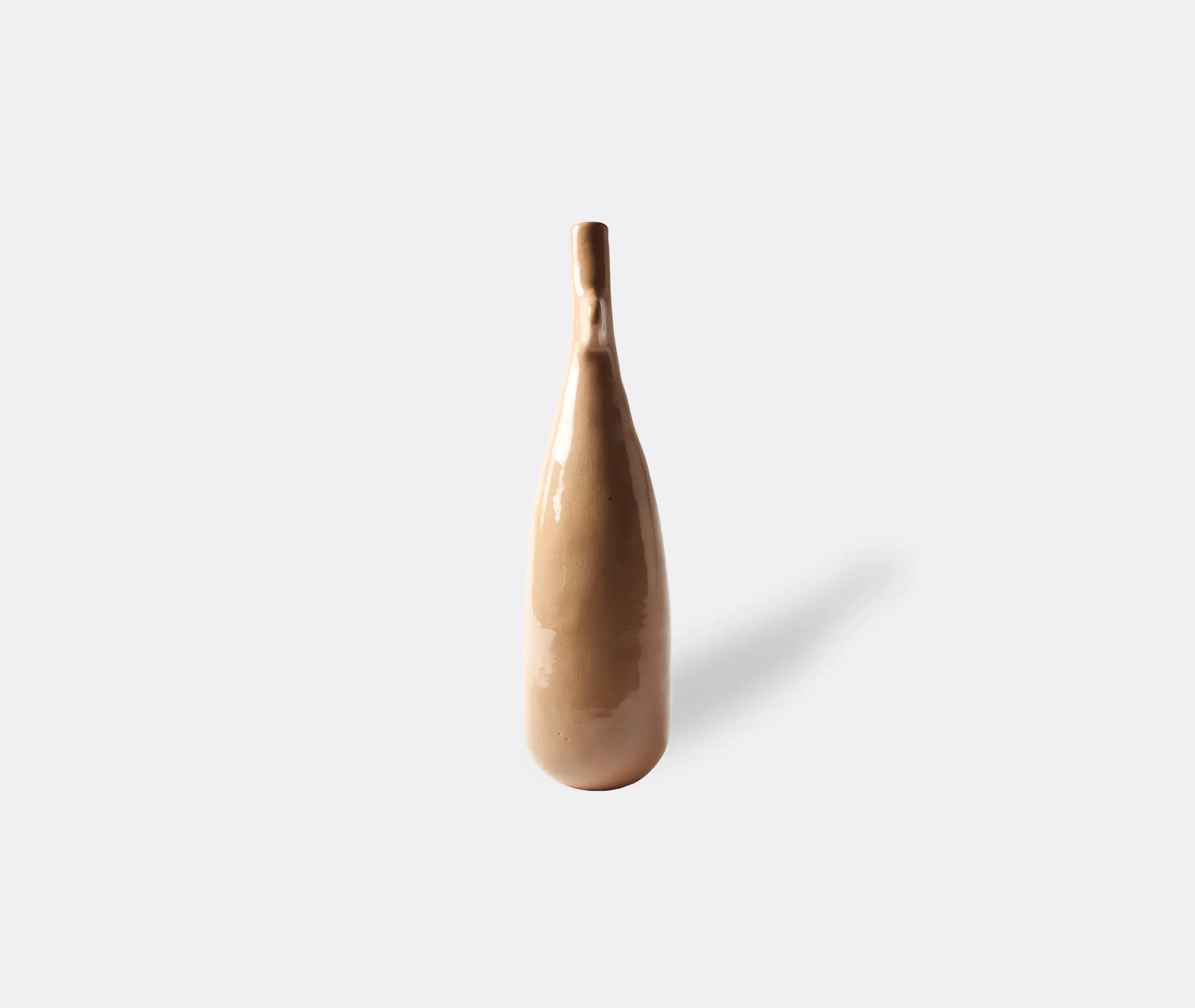 Vessel 5 Vase - Light Nude, Stoneware Clay