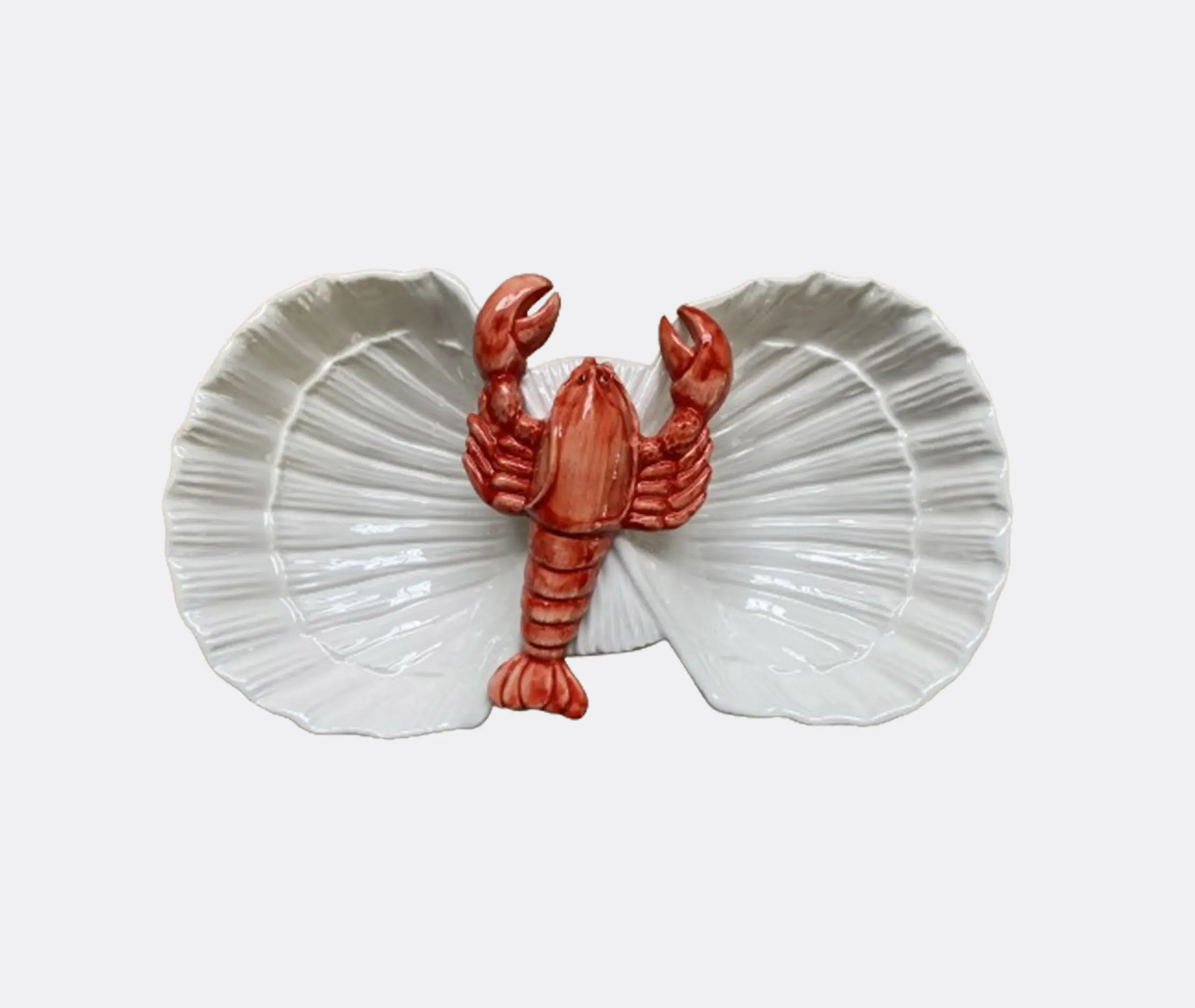 2-Shell Starter Plate with Lobster - Multicolor image