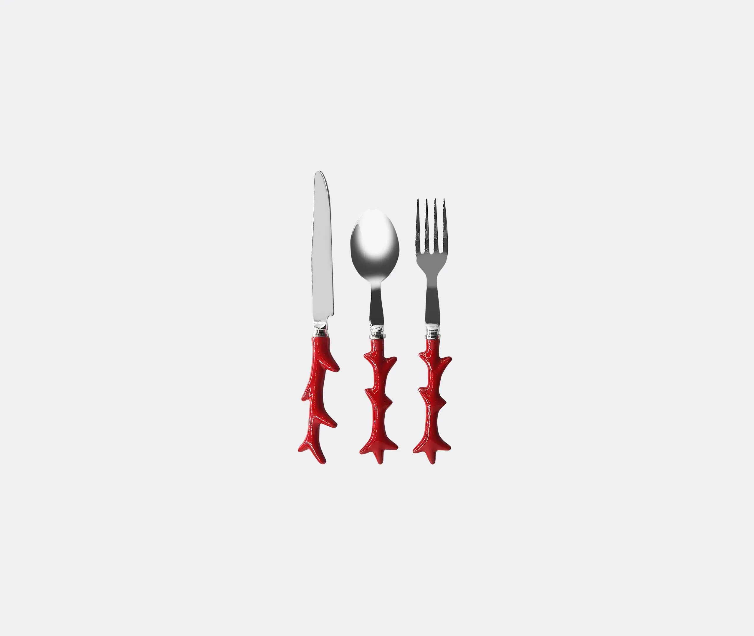 5-Piece Cutlery Set - Multicolor, Resin
