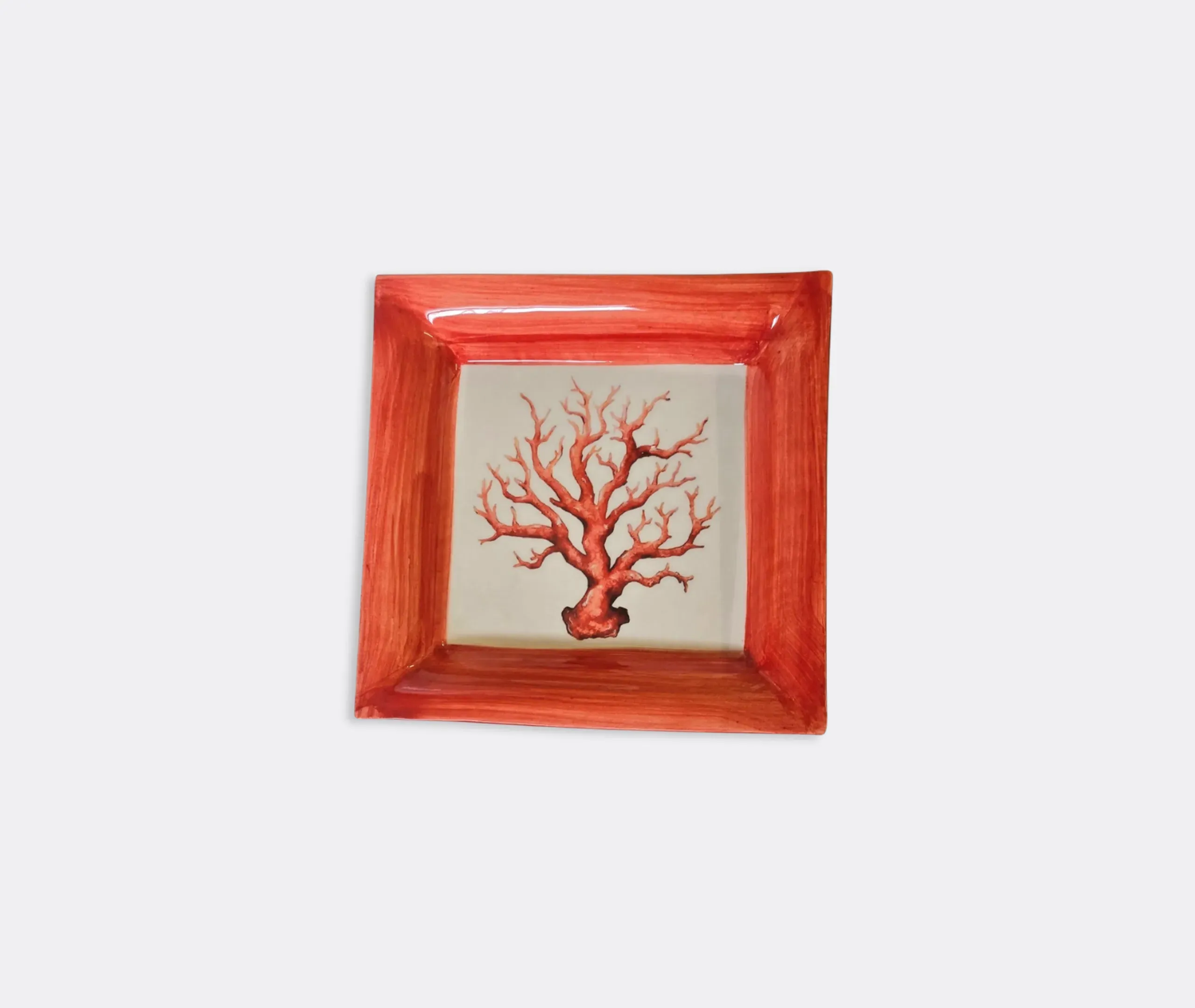 Coral Square Ceramic Vide Poche - Multicolour product