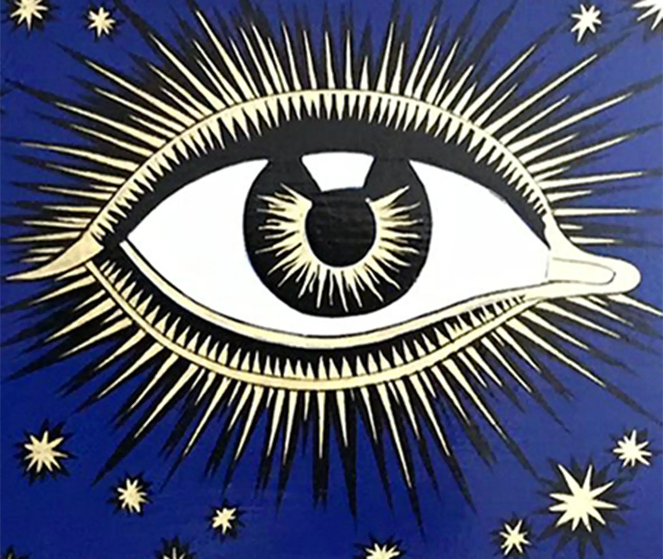 Eye Iron Serving Tray - Blue