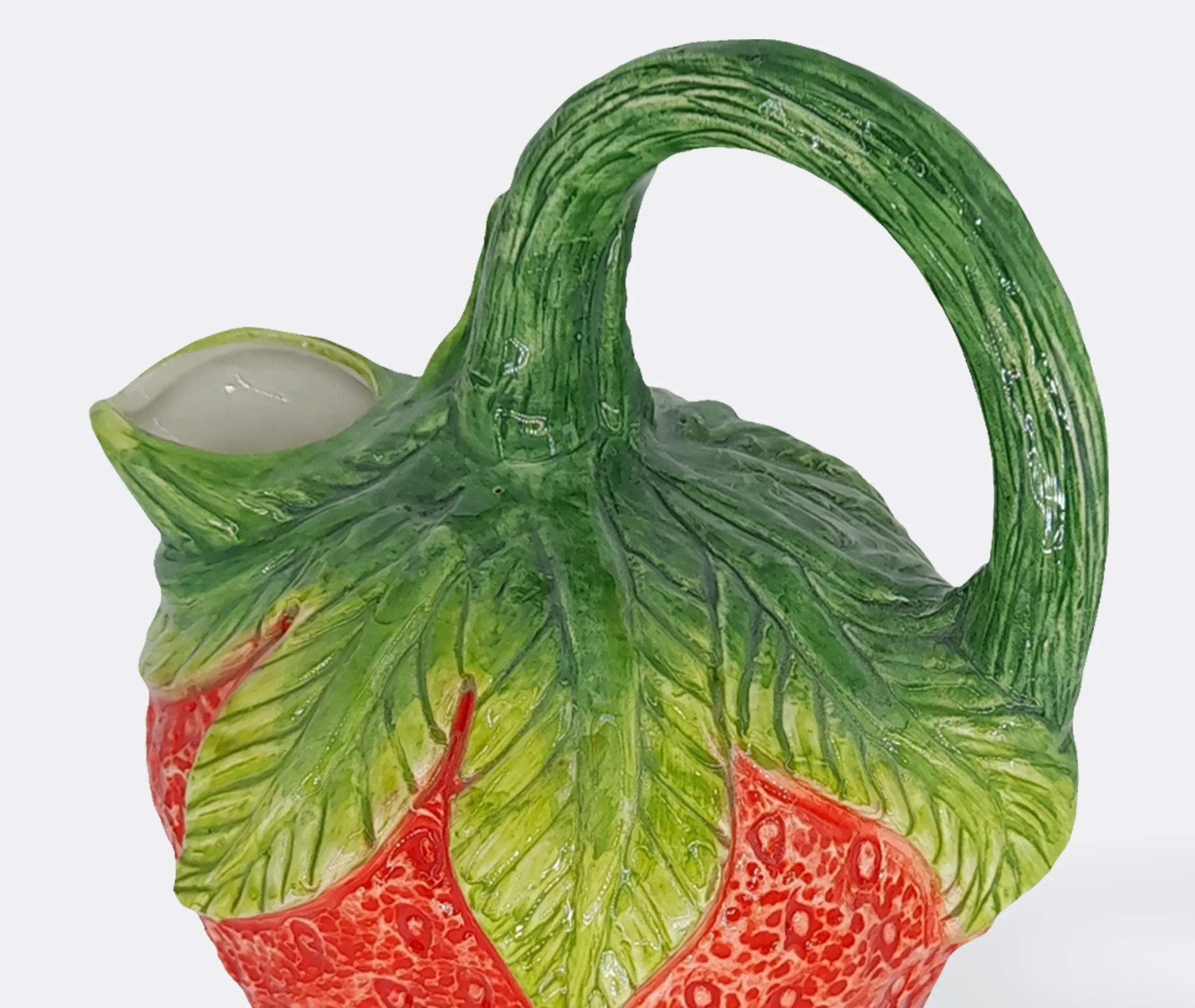 Fruit Strawberry Jug - Multicolor, Porcelain alternate view