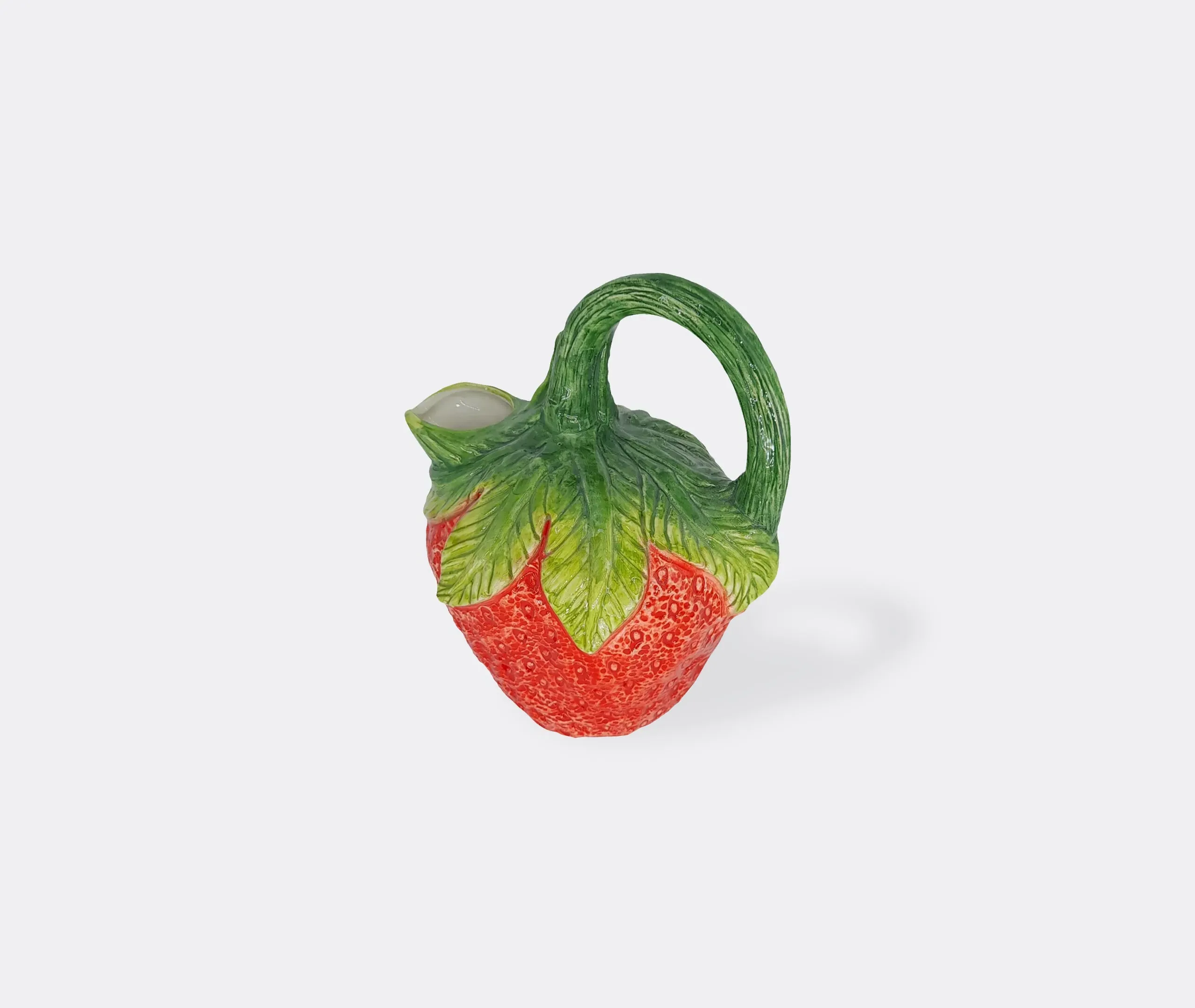 Fruit Strawberry Jug - Multicolor, Porcelain product