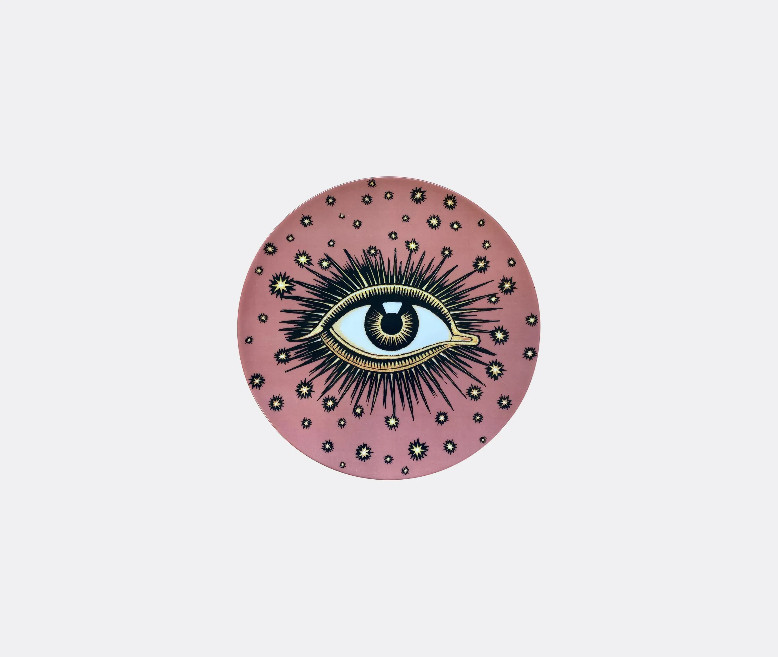 Les-Ottomans Eye Dinner Plate - Pink, Porcelain product