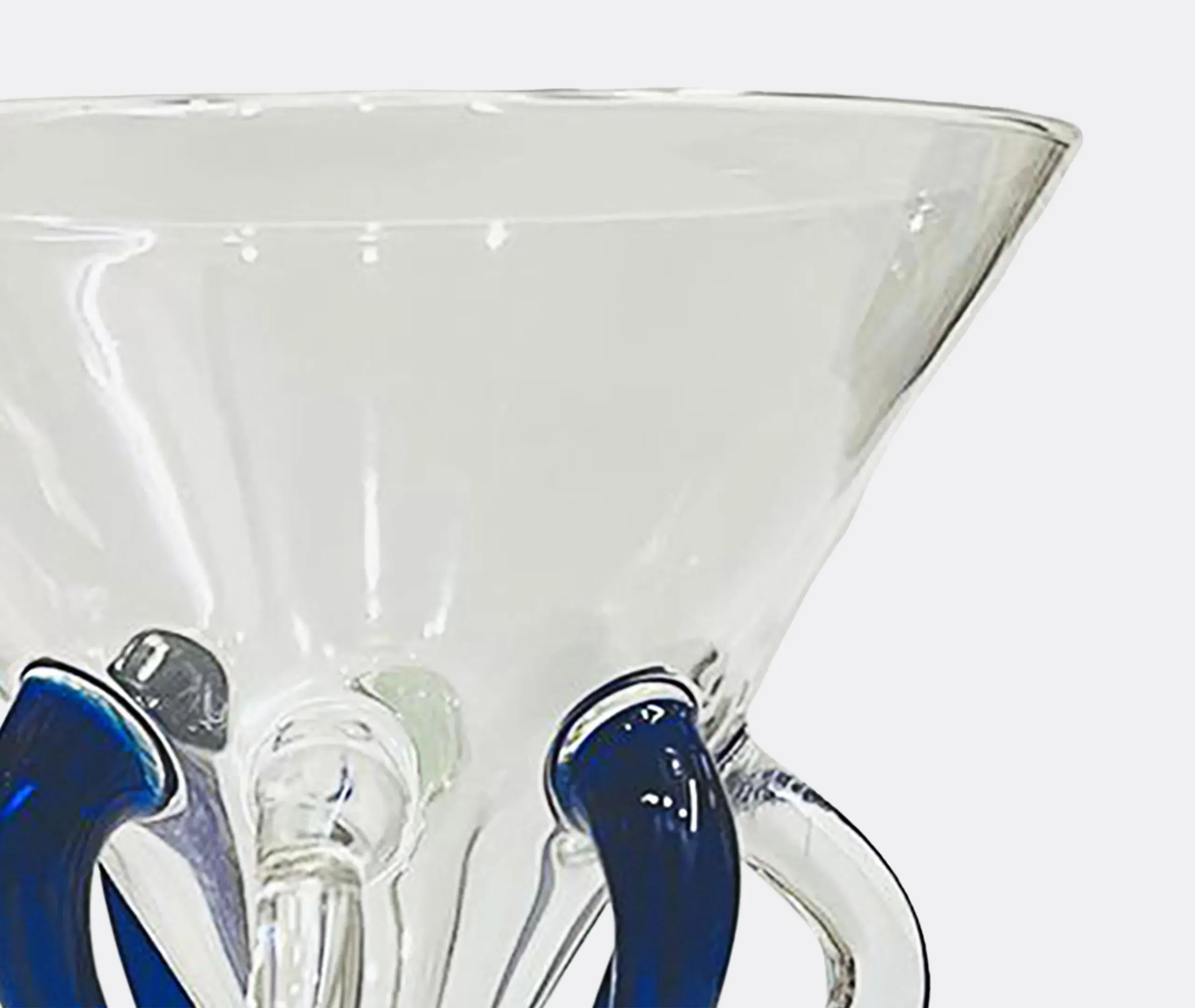 Medusa Cocktail Glass - Blue, Glass