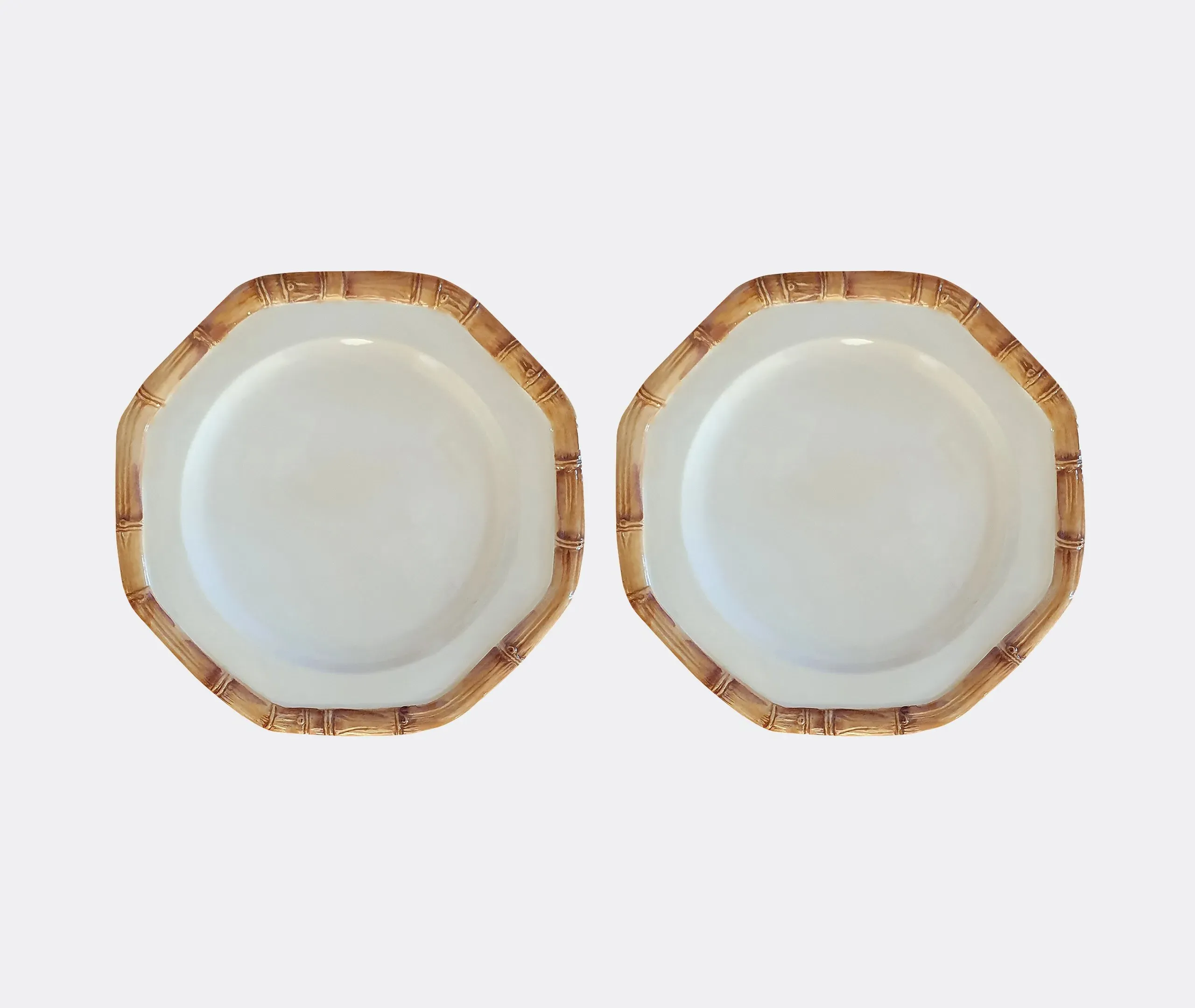 Octagon Presentation Plates Set - Multicolor image