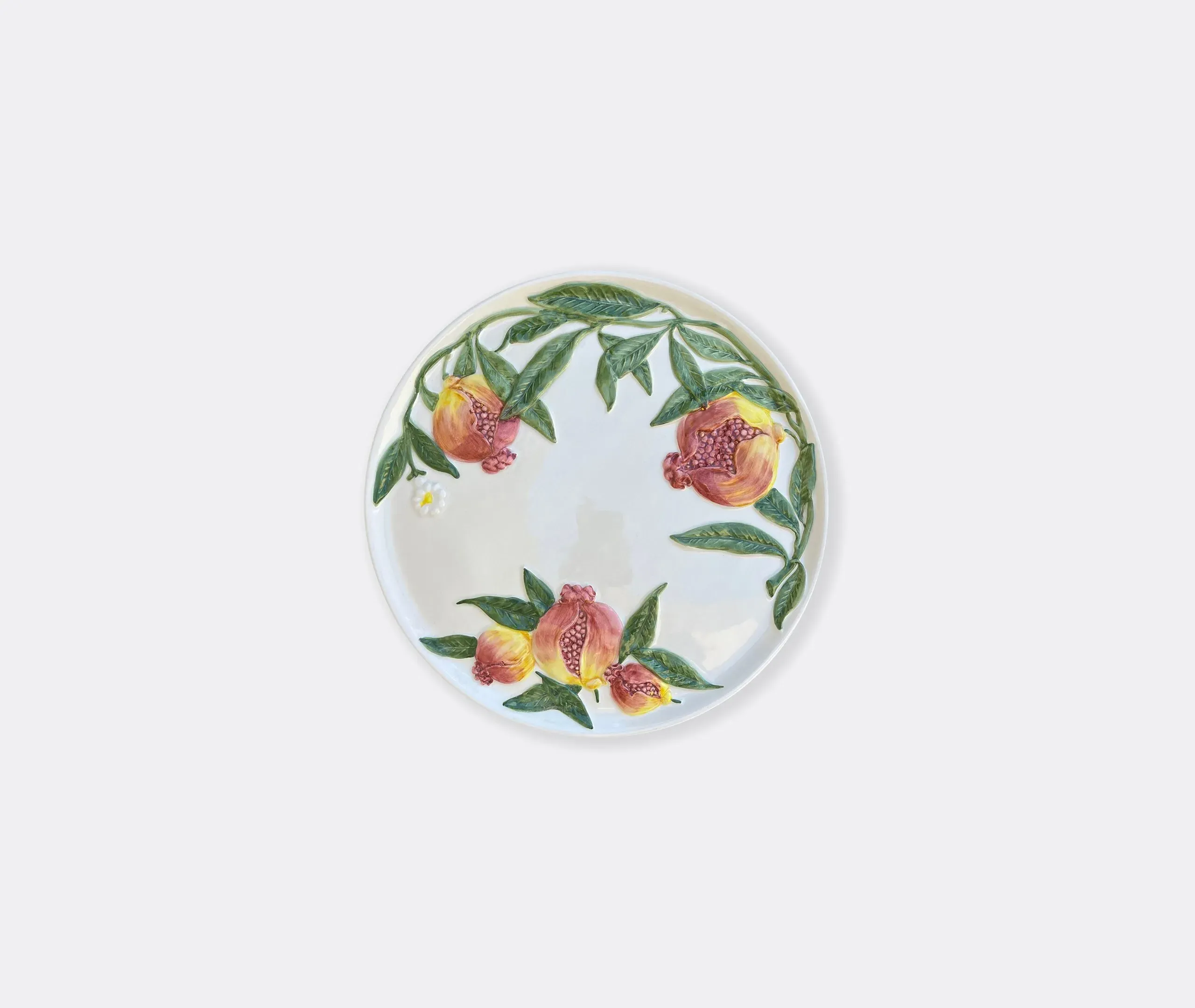 Pomegranate Cake Stand - Multicolor, Ceramic