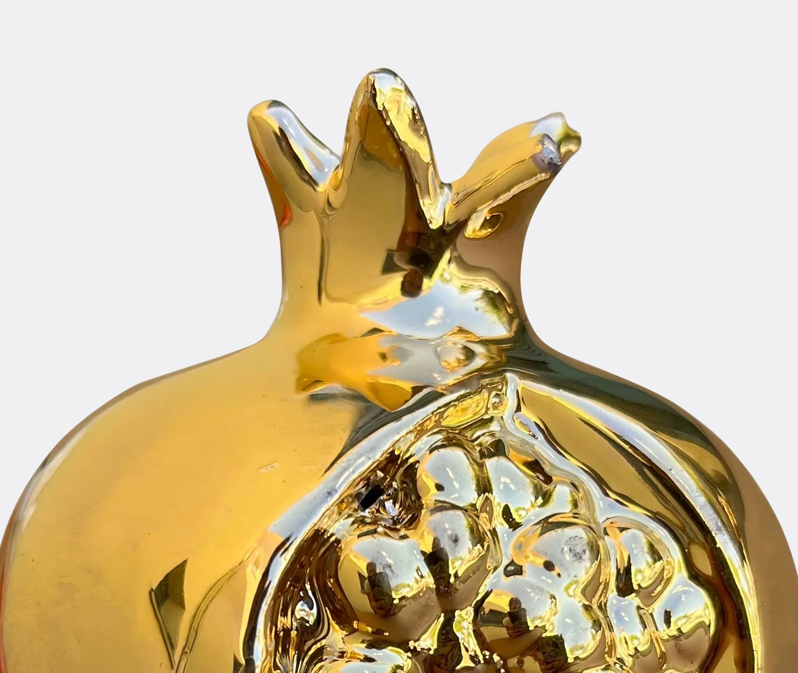 Pomegranate Decorative Sculpture - Gold