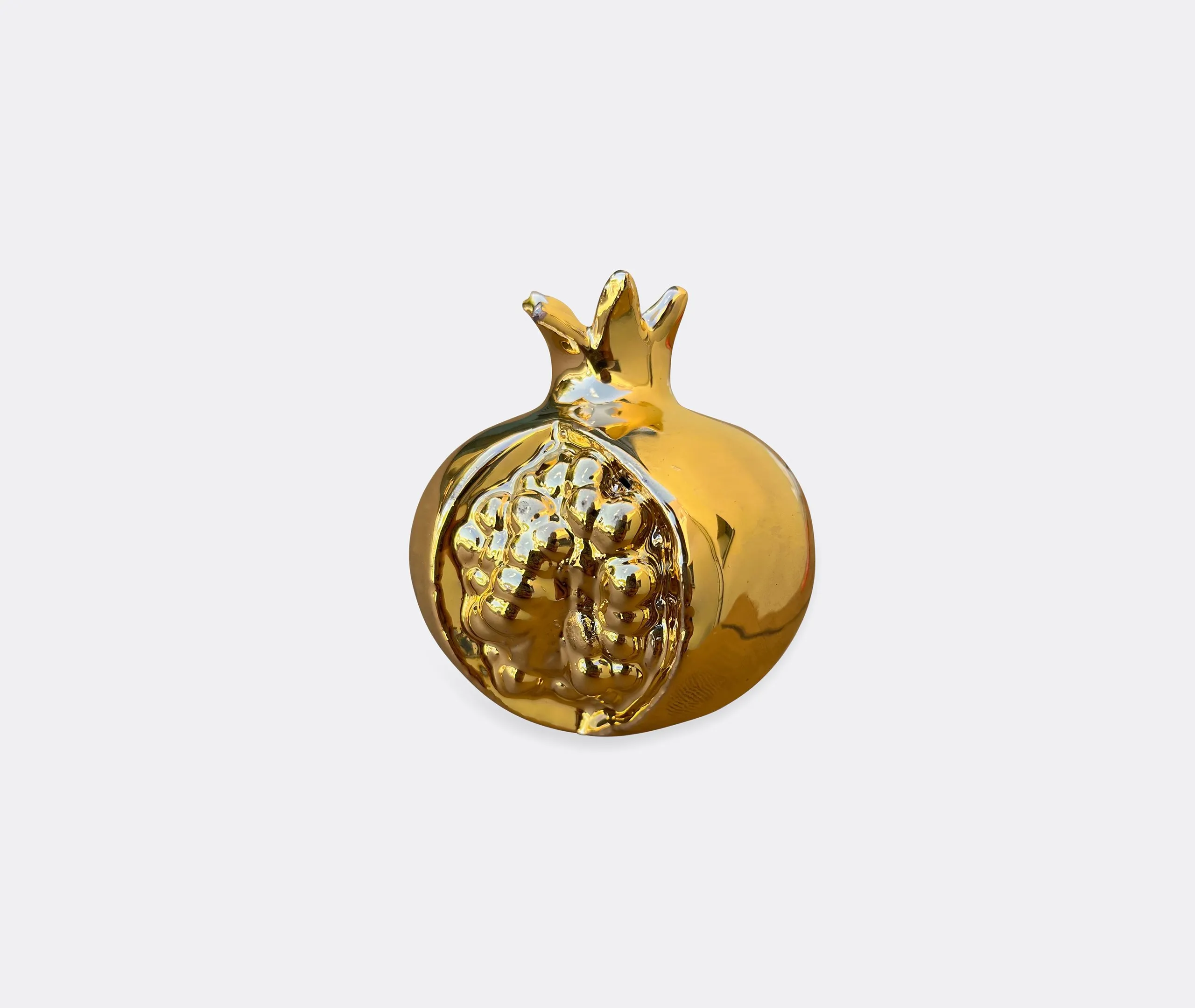 Pomegranate Decorative Sculpture - Gold