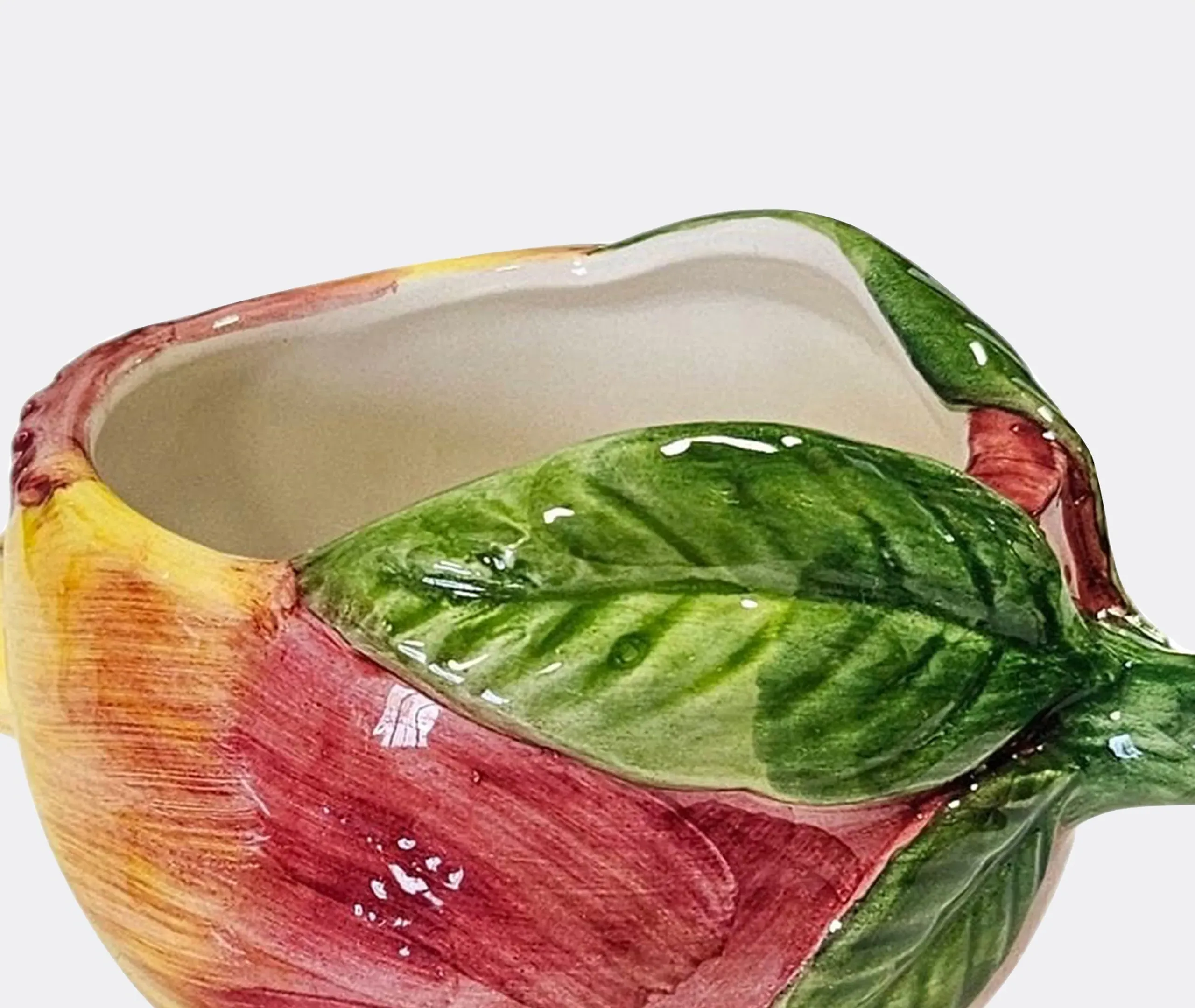Pomegranate Honey Pot - Multicolor, Ceramic