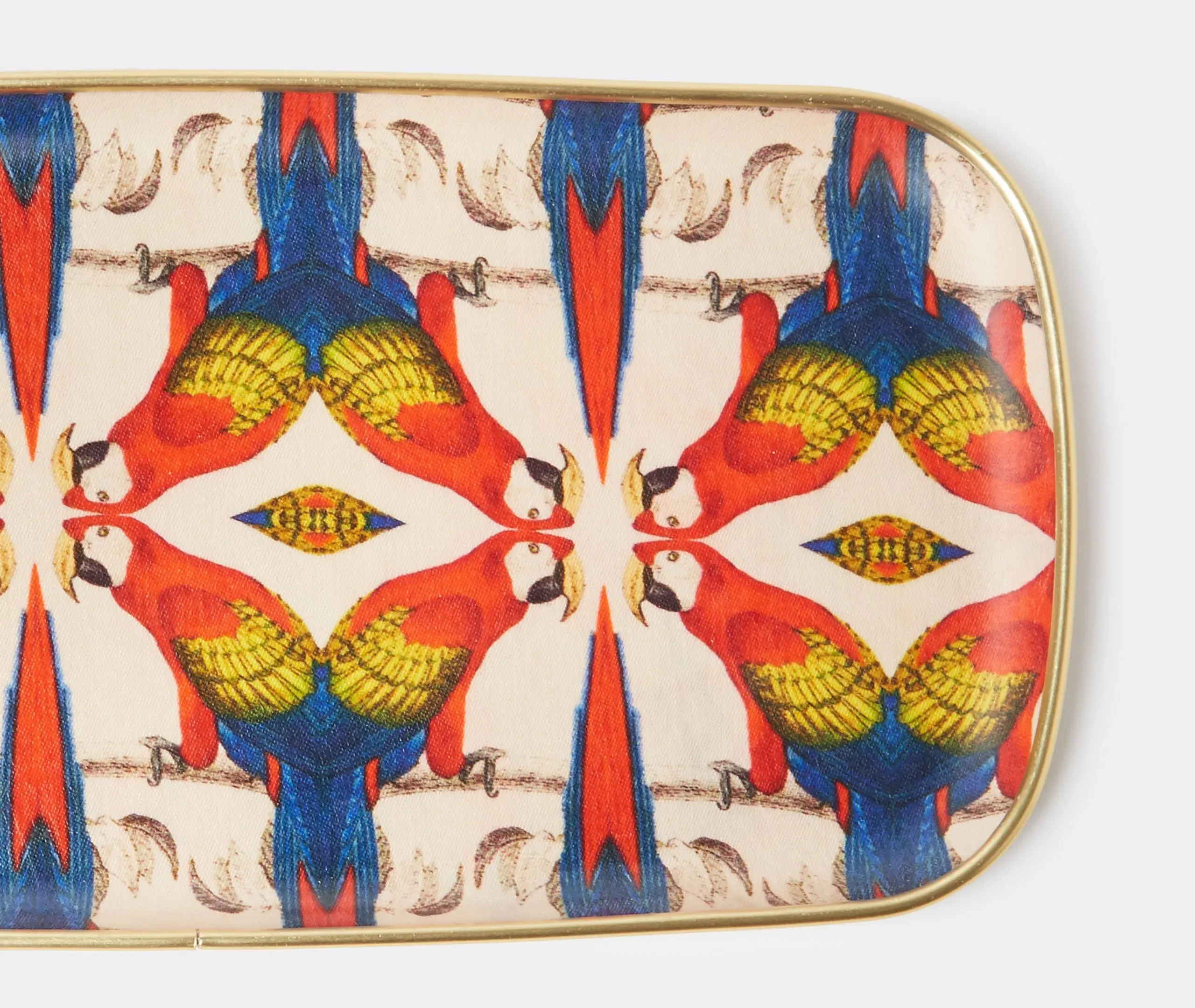 Rectangular Serving Tray - Red, Fibreglass