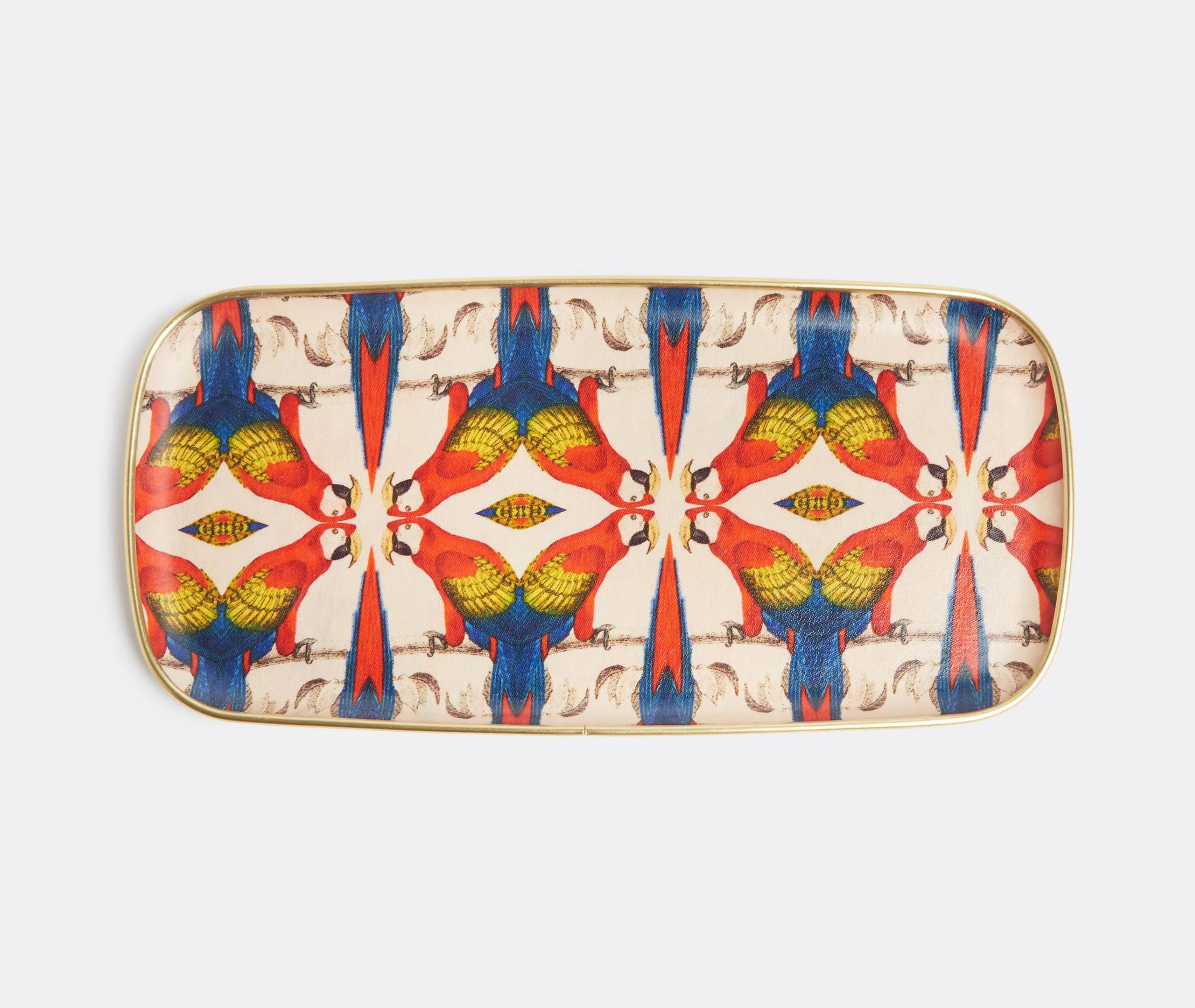 Rectangular Serving Tray - Red, Fibreglass