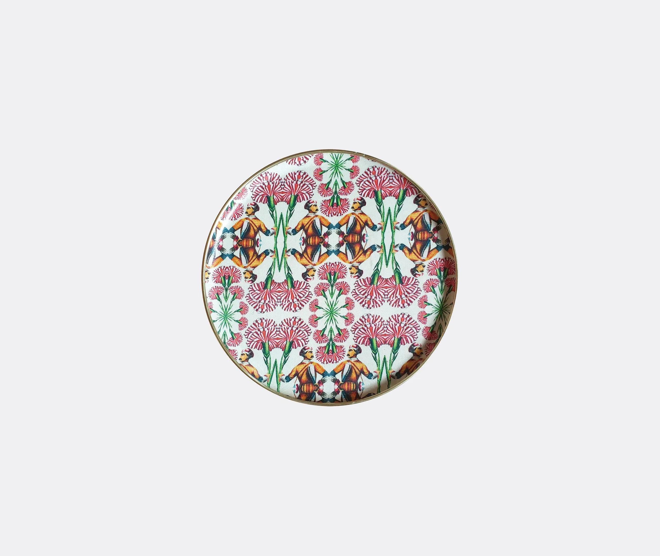 Round Serving Tray - Multicolor, Fibreglass image