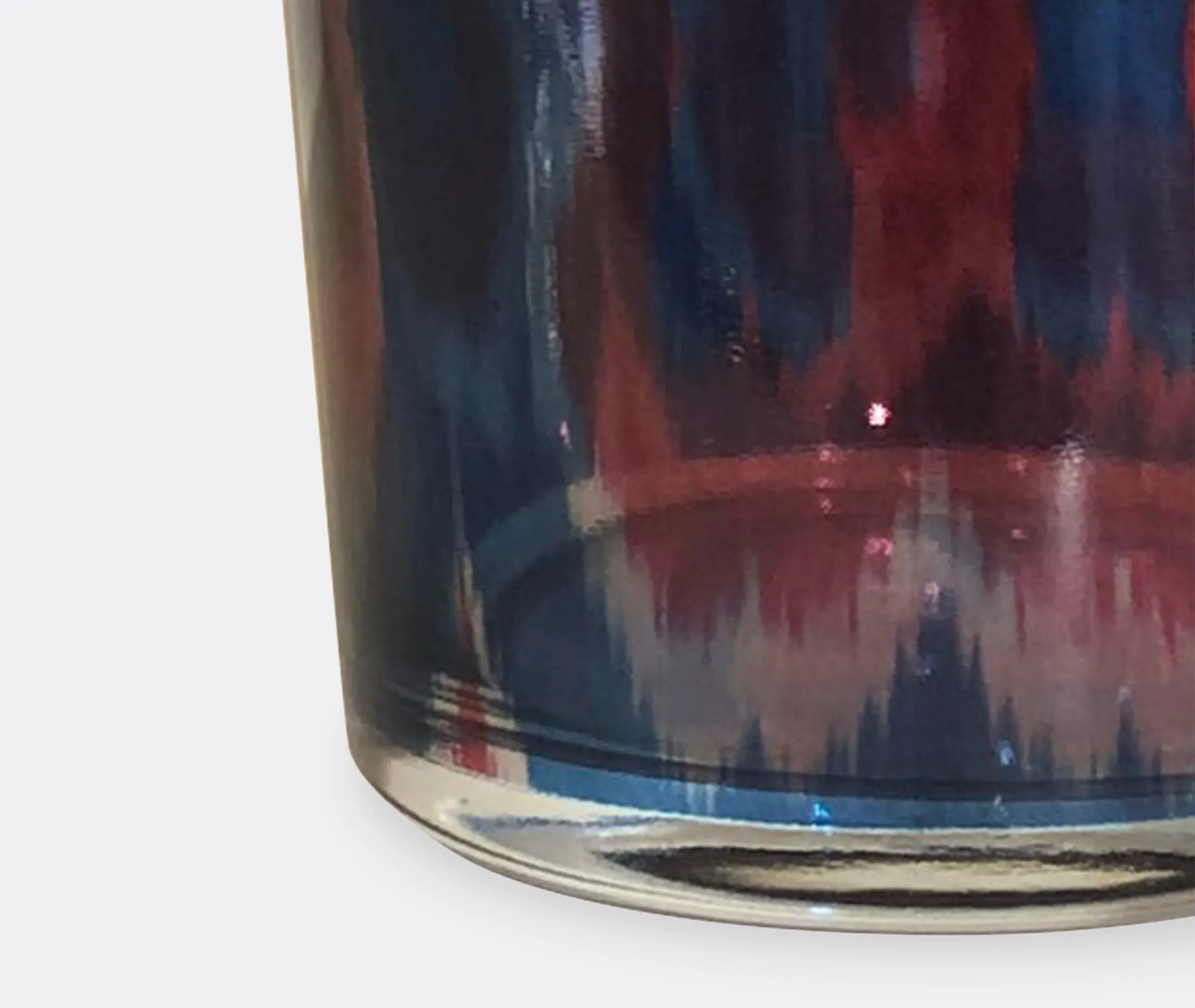 Set of 4 Ikat Tumblers - Multicolor, Glass