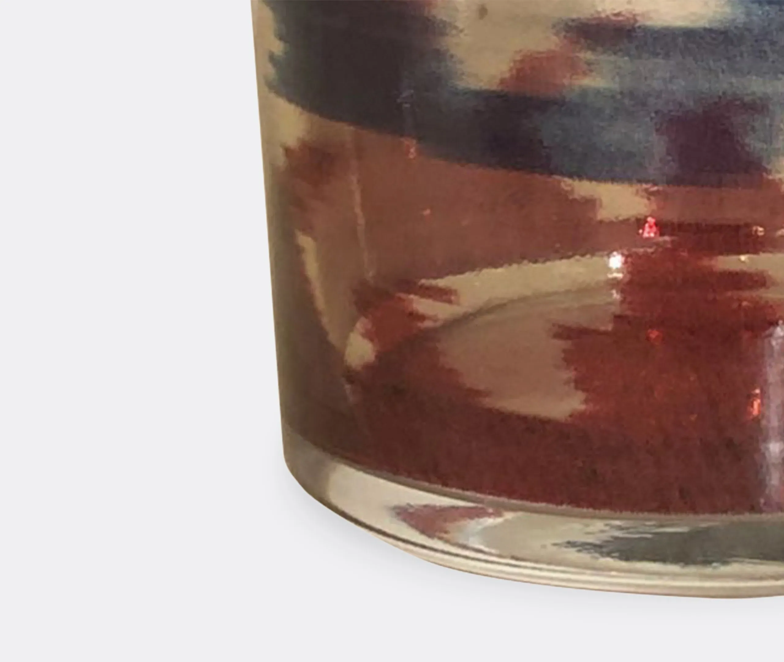 Set of 4 Ikat Tumblers - Multicolor, Glass