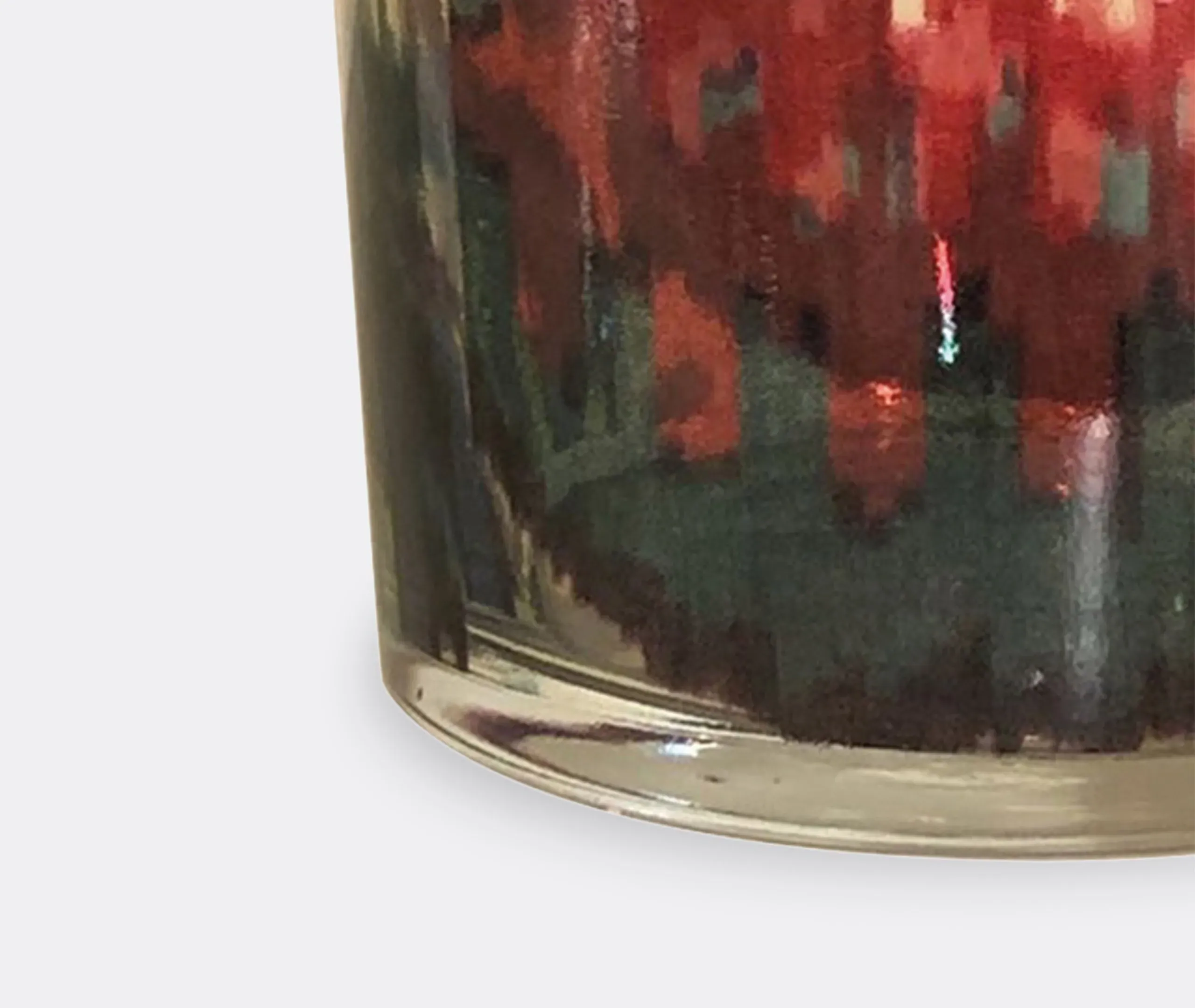 Set of 4 Ikat Tumblers - Multicolor, Glass