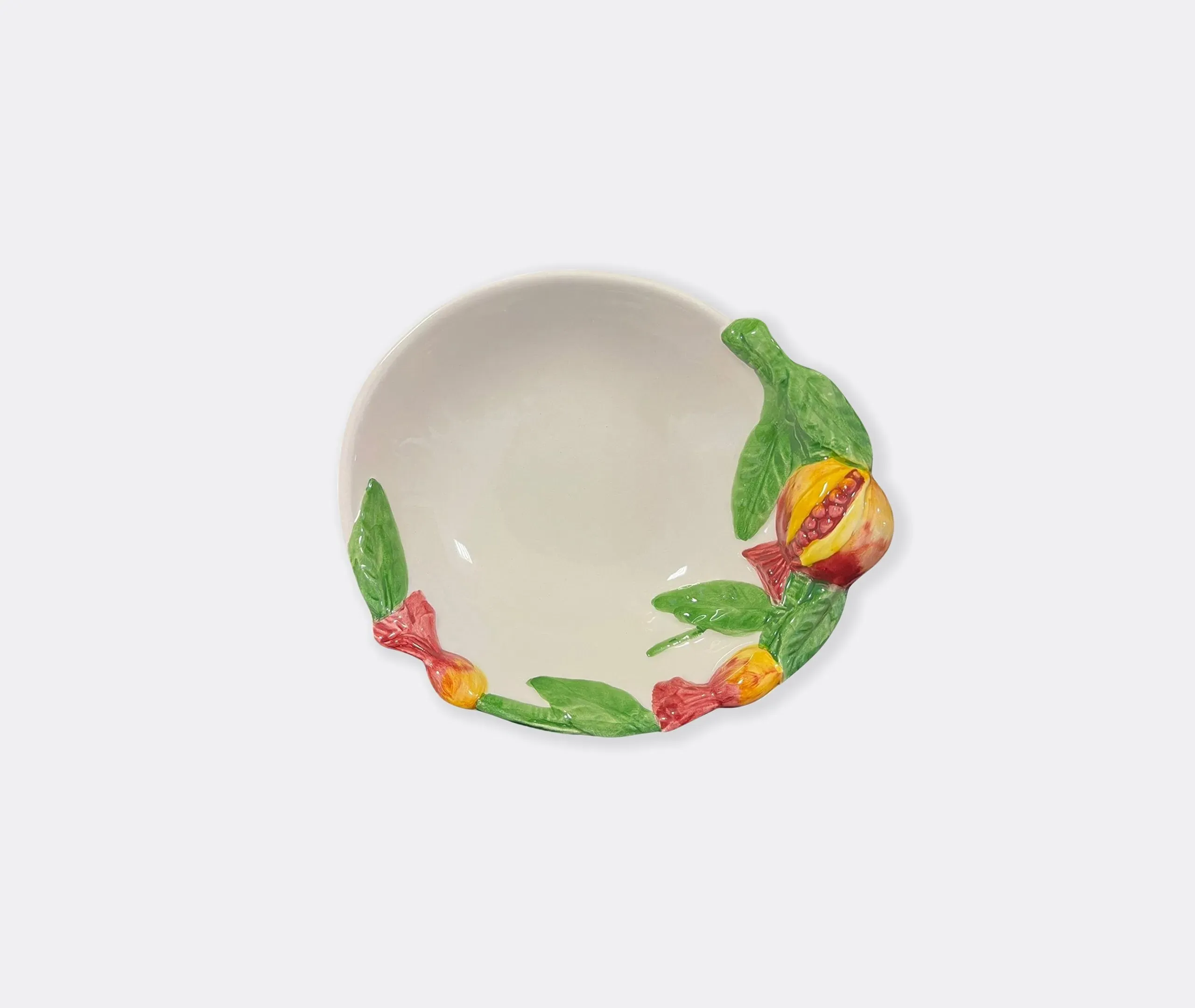 Small Pomegranate Bowl - Multicolor, Ceramic