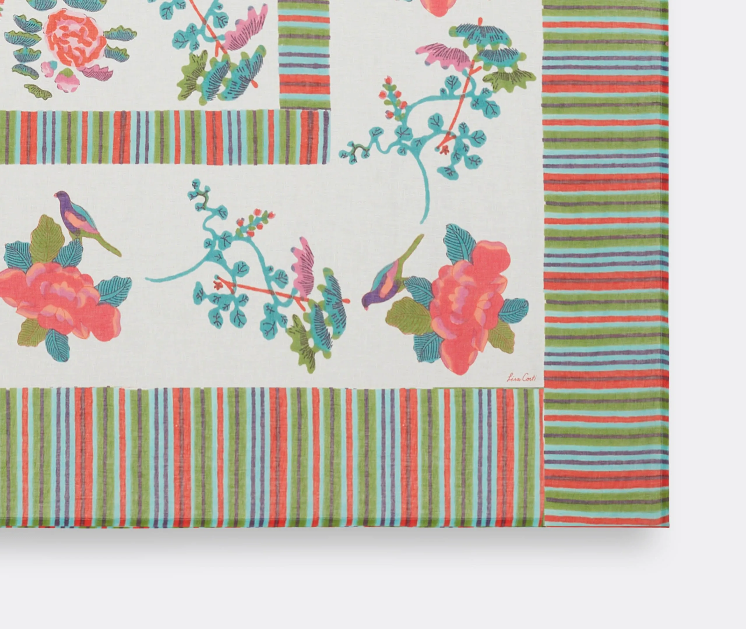 Royal Palace Tablecloth - Multicolor, Cotton