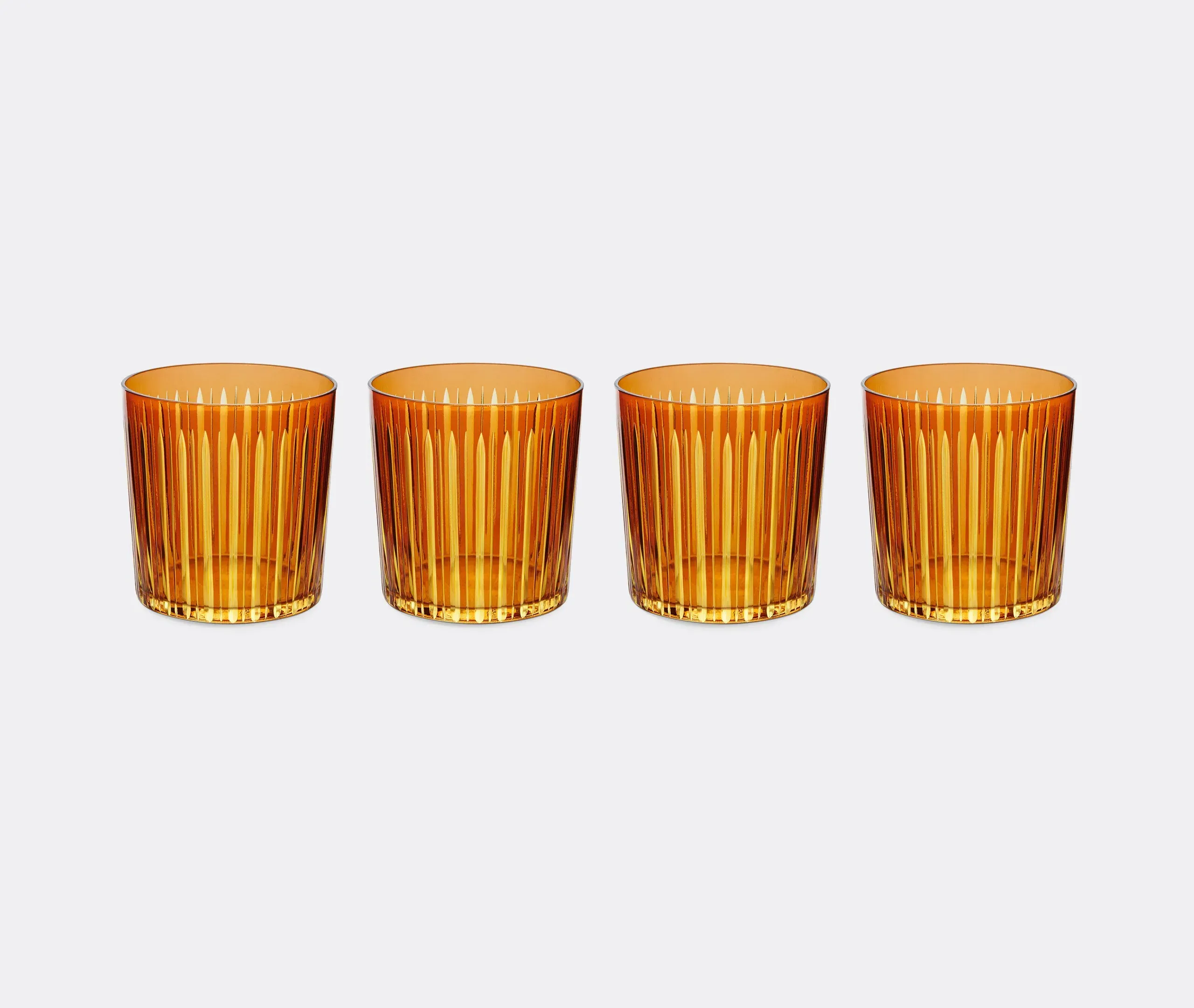 4-Piece Cocktail Glass Set - Amber, Glass image