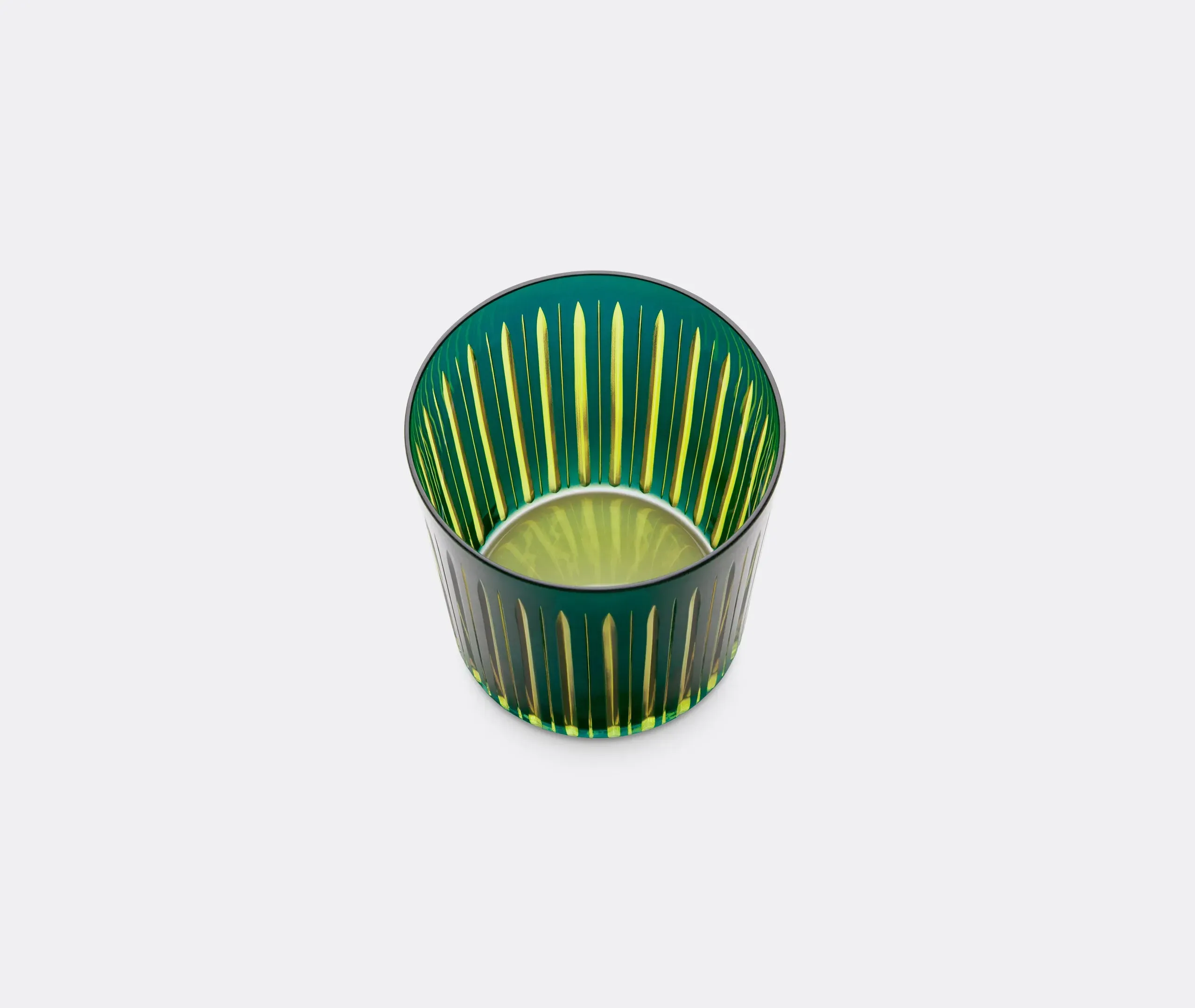 4-Piece Cocktail Glass Set - Green, Glass