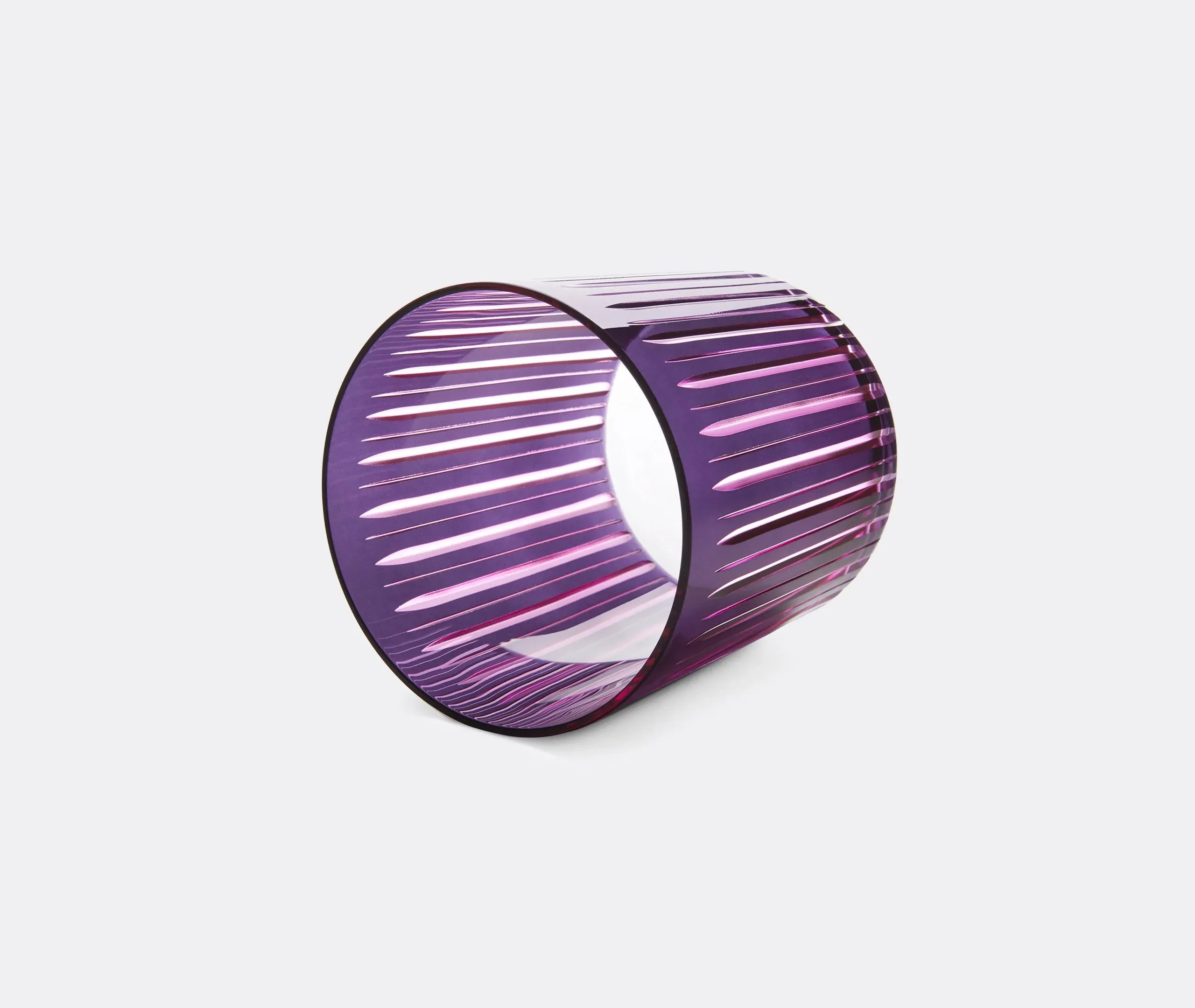 4-Piece Cocktail Glass Set - Purple, Glass