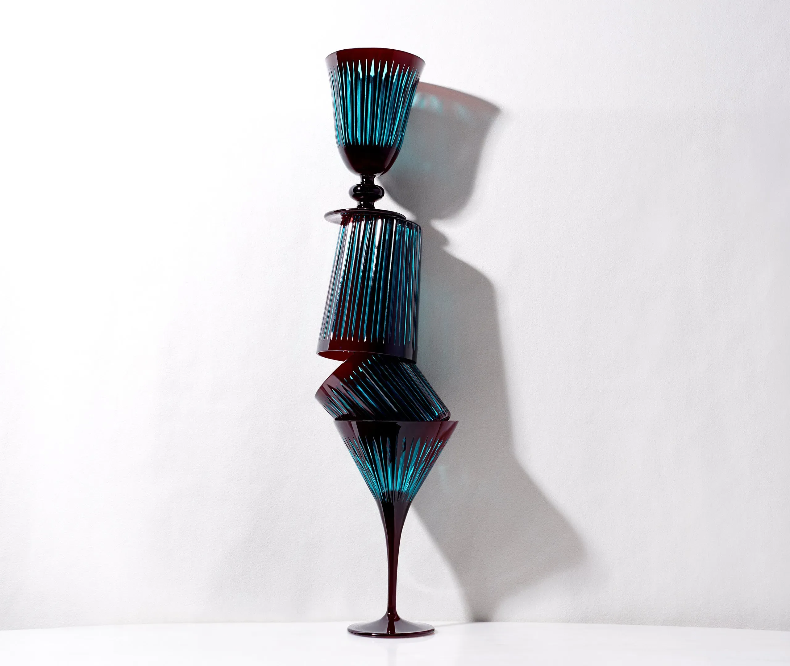 4-Piece Wine Glass Set - Bordeaux, Glass