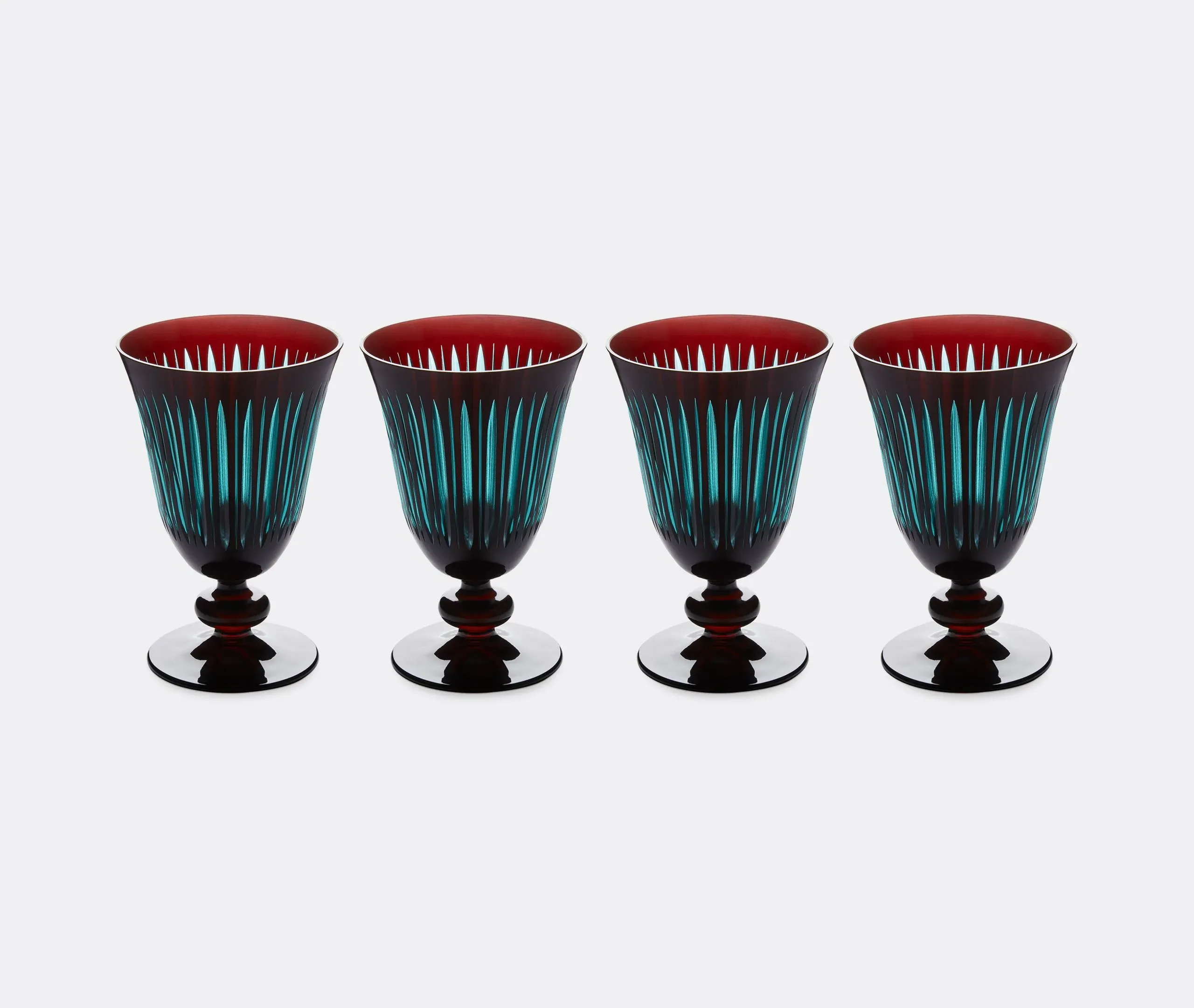 4-Piece Wine Glass Set - Bordeaux, Glass