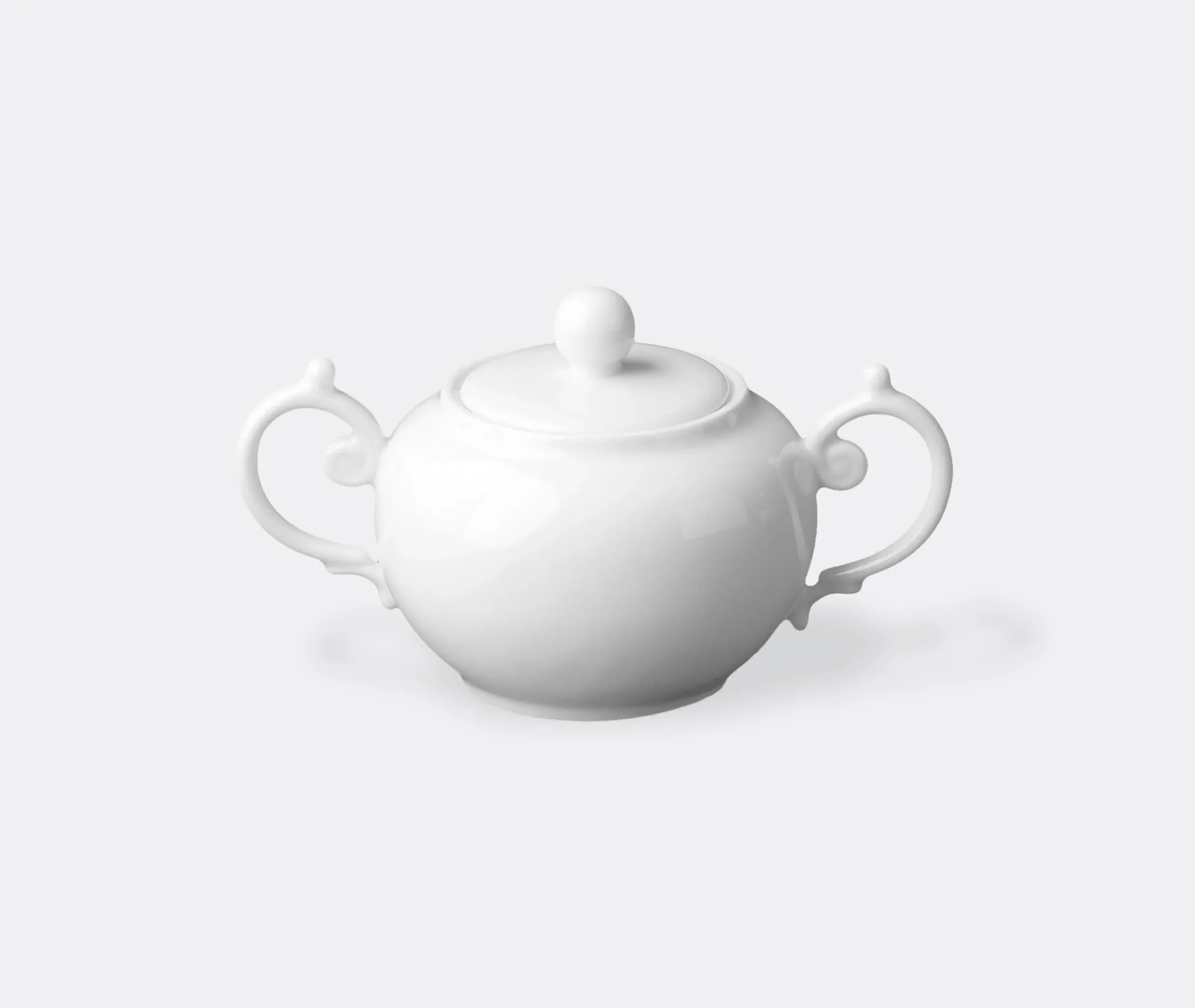 Aegean Sugar Bowl - White, Porcelain product