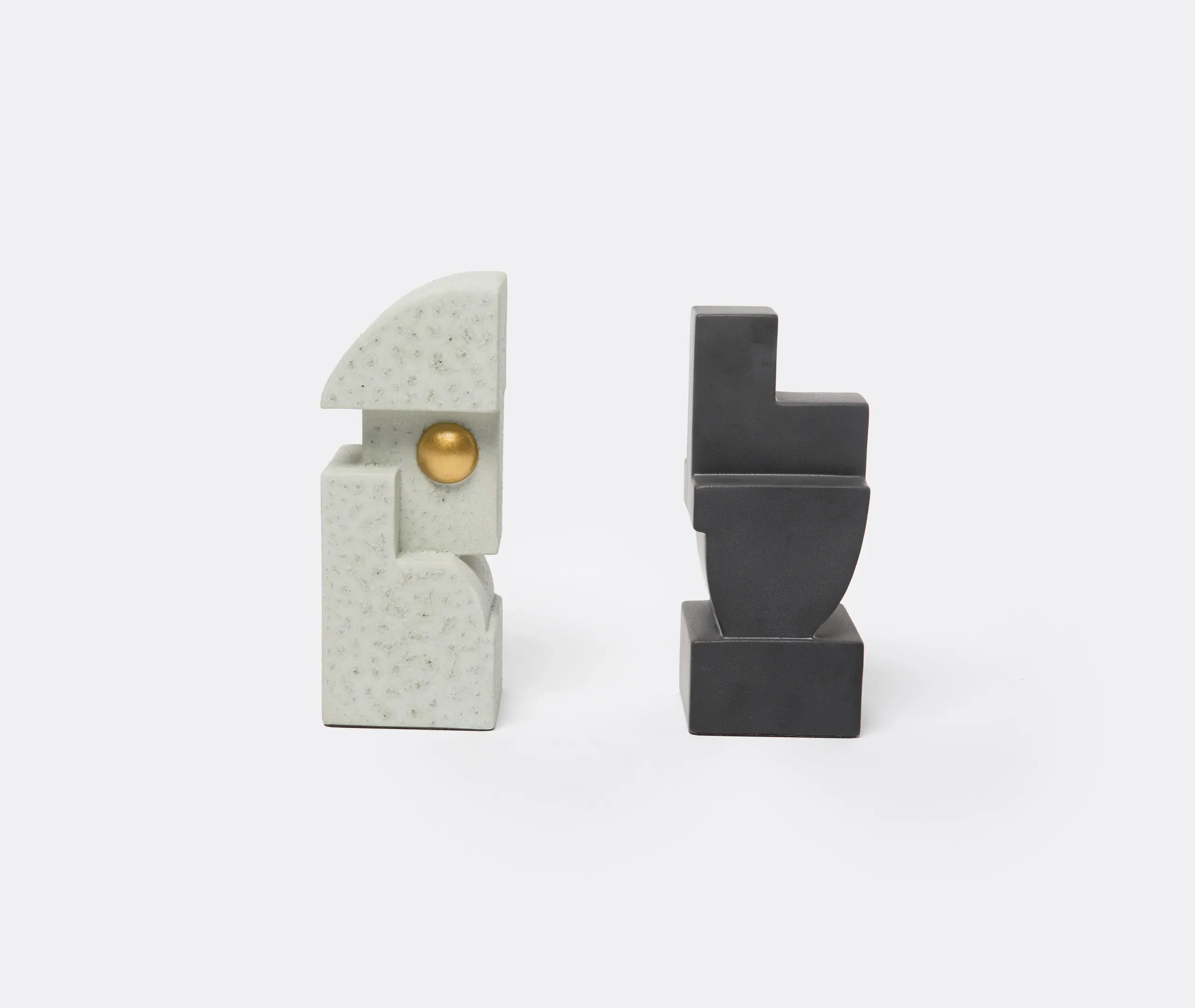 Cubisme Bookend - Black