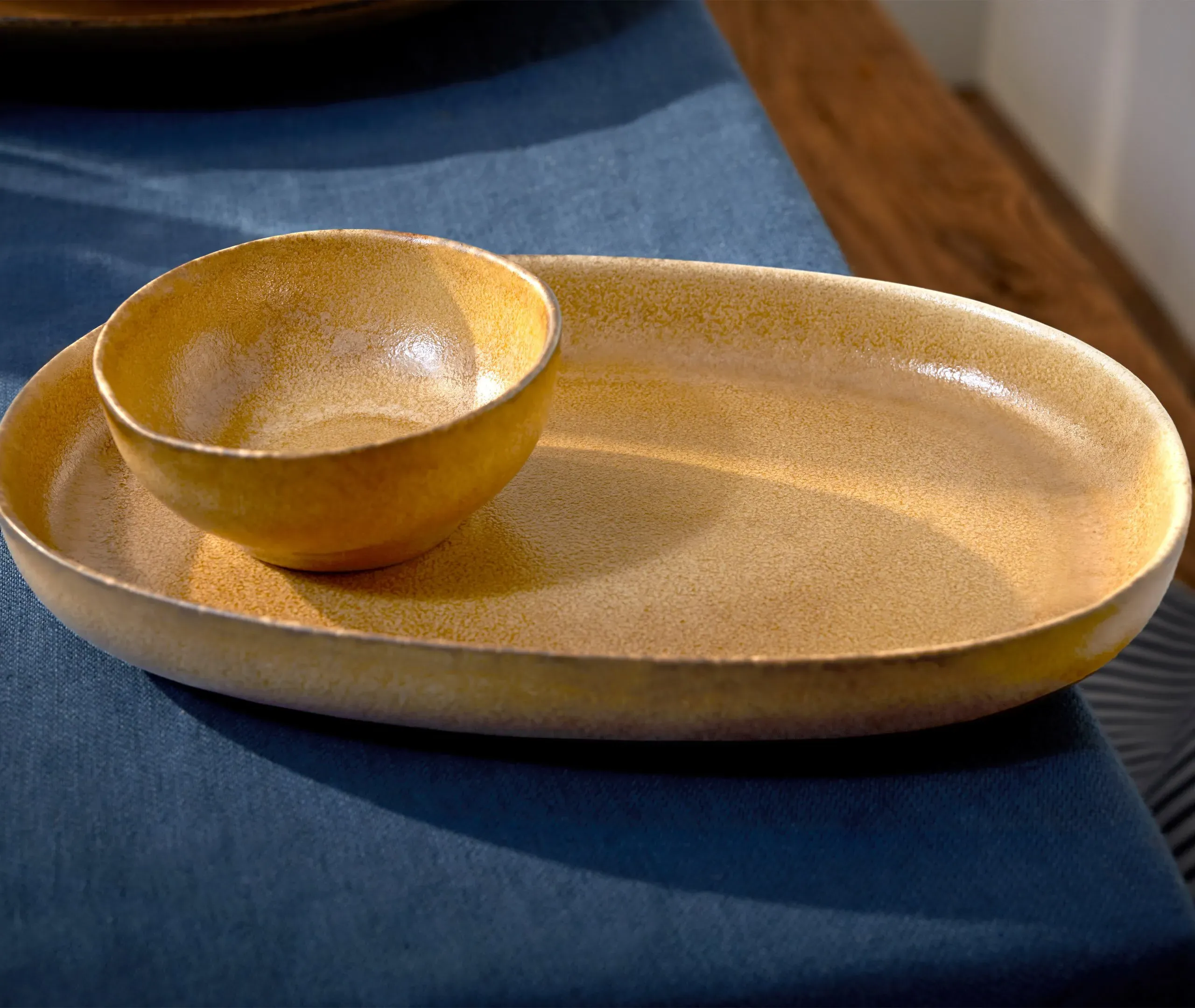 Deep Ramen Bowl - Leather, Stoneware