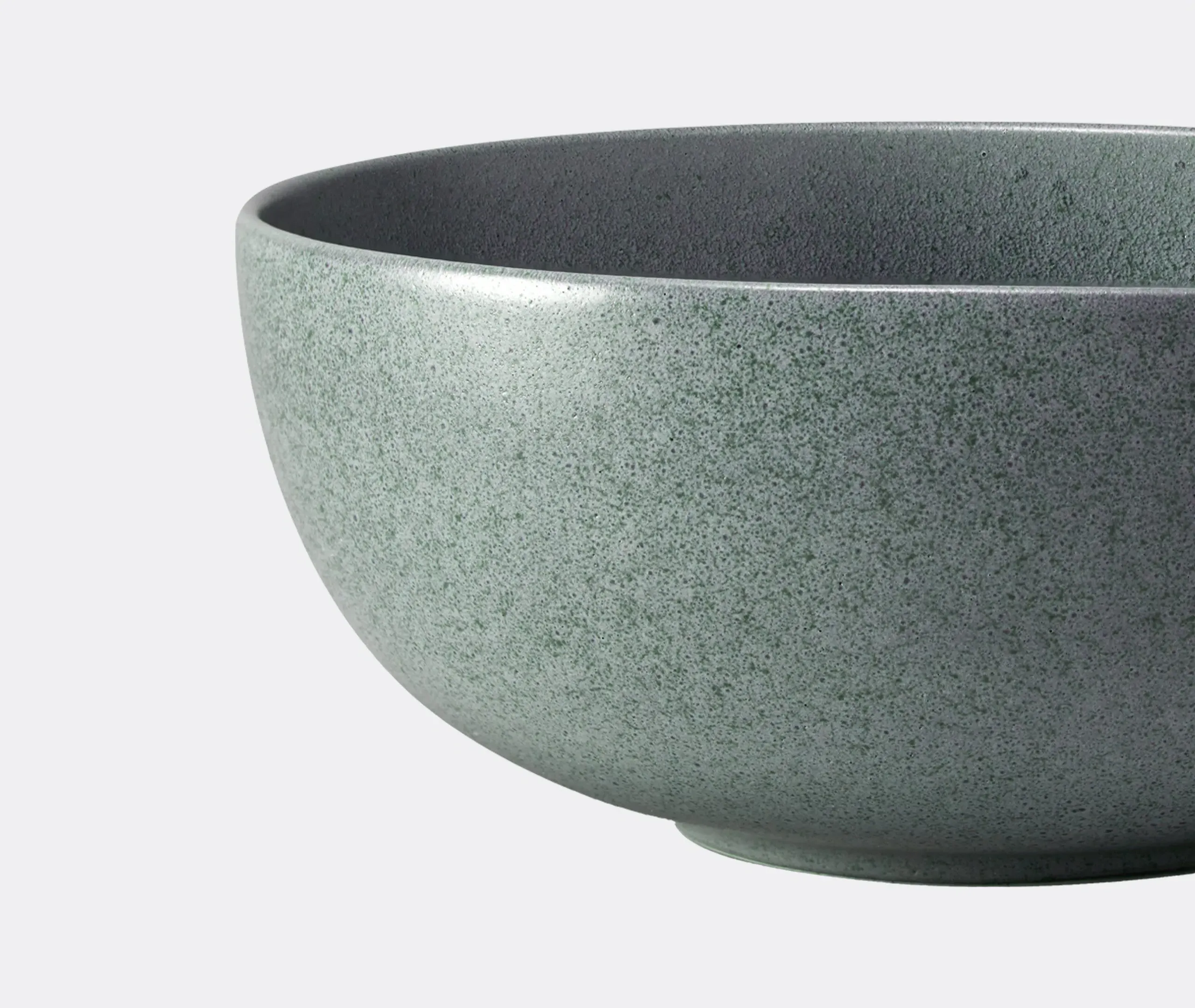 Deep Ramen Bowl - Seafoam Green, Stoneware