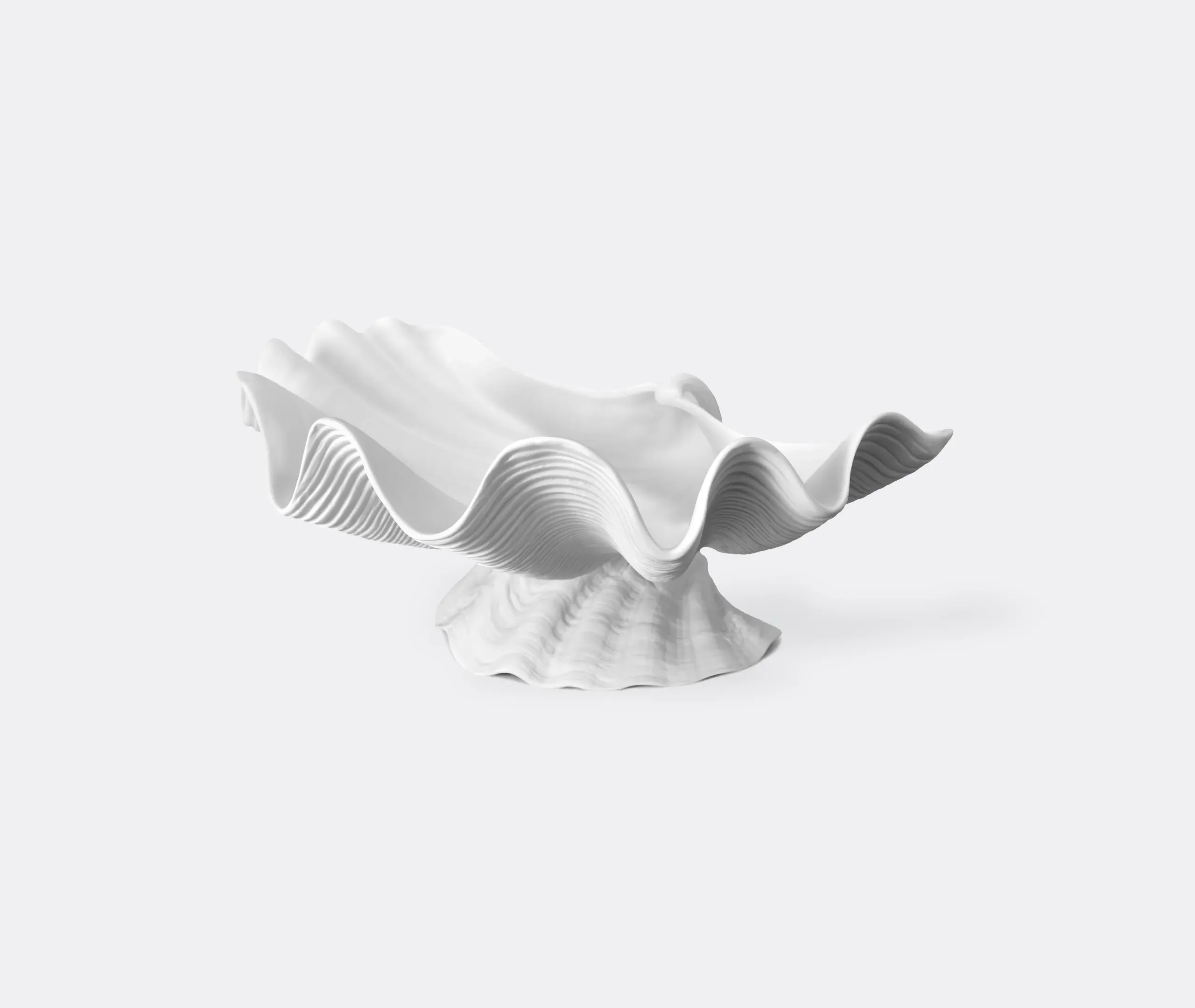 Extra Large Neptune Bowl - White, Porcelain