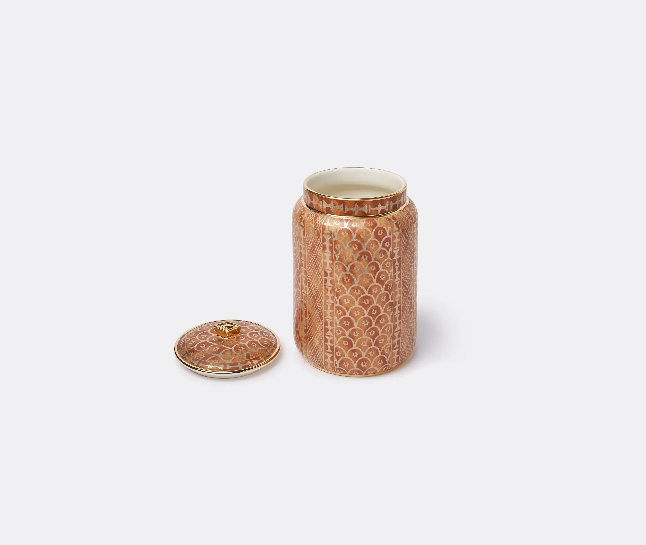 Fortuny Large Canister - Orange