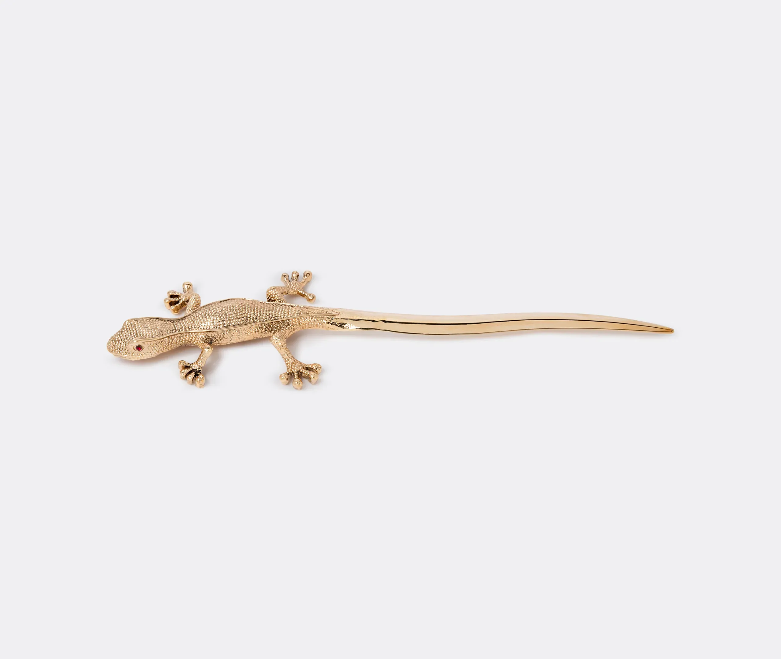 Gecko Letter Opener - Gold, Brass product