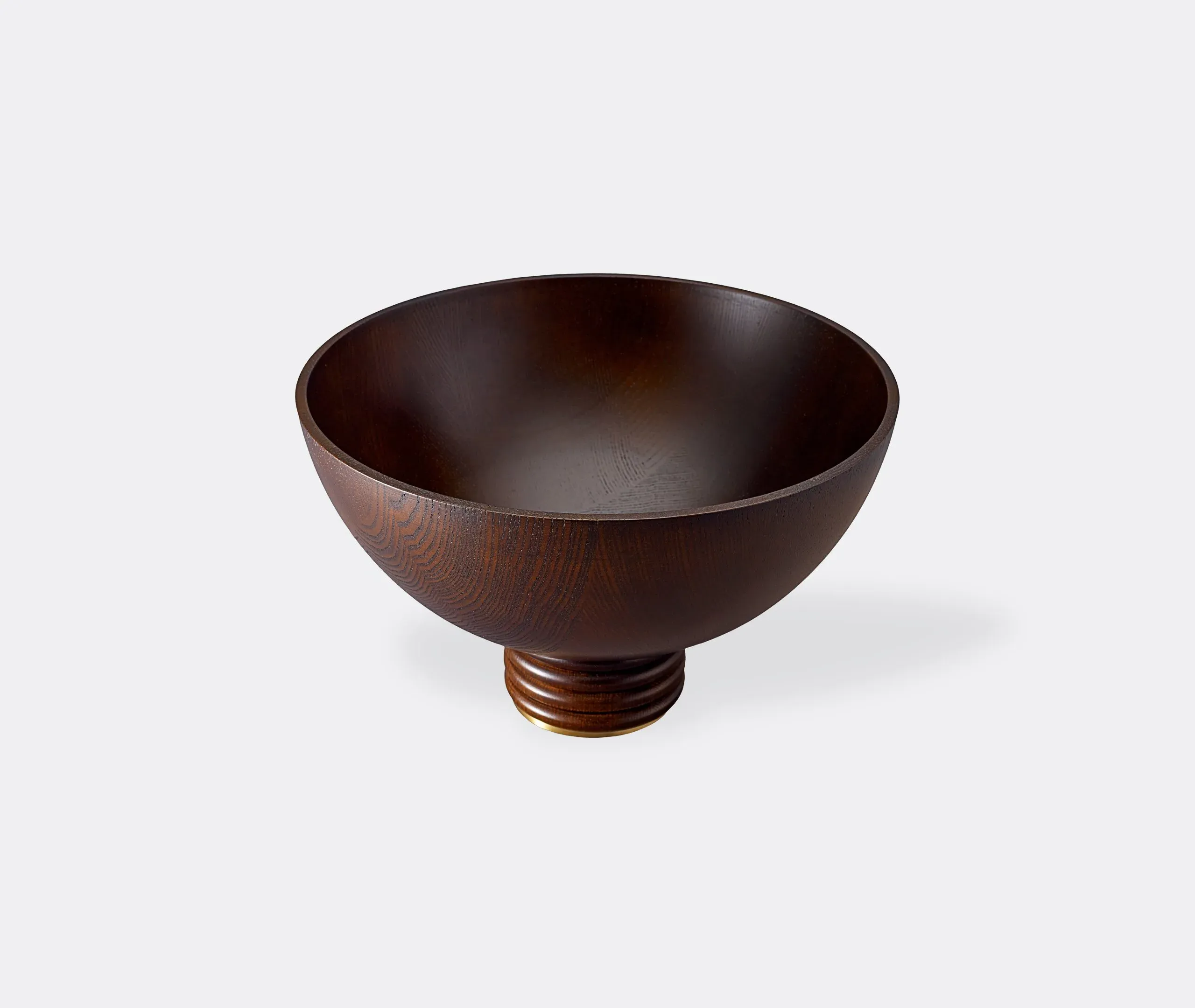 Large Bowl with Pedestal Base - Ash, Wood