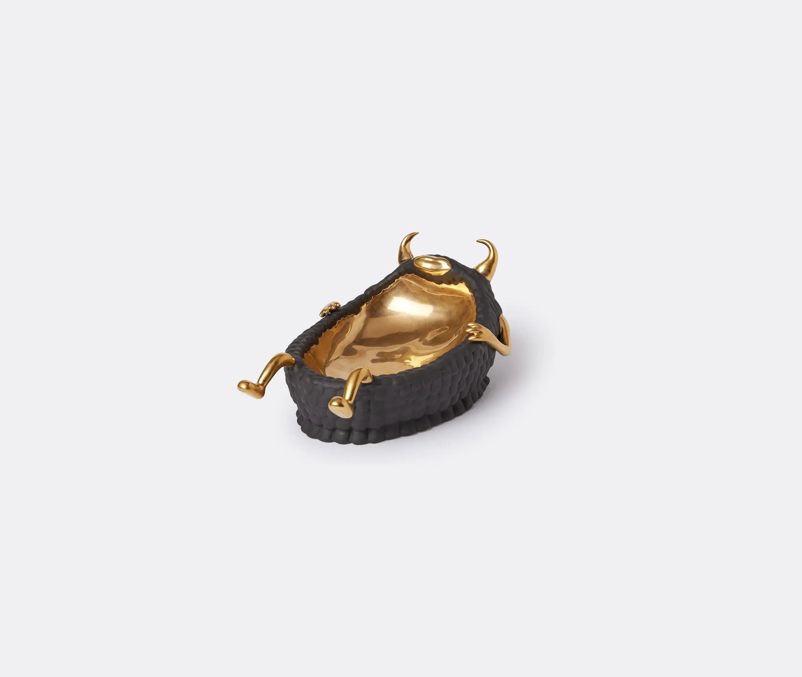 Lazy Susan Catchall Organizer - Black image