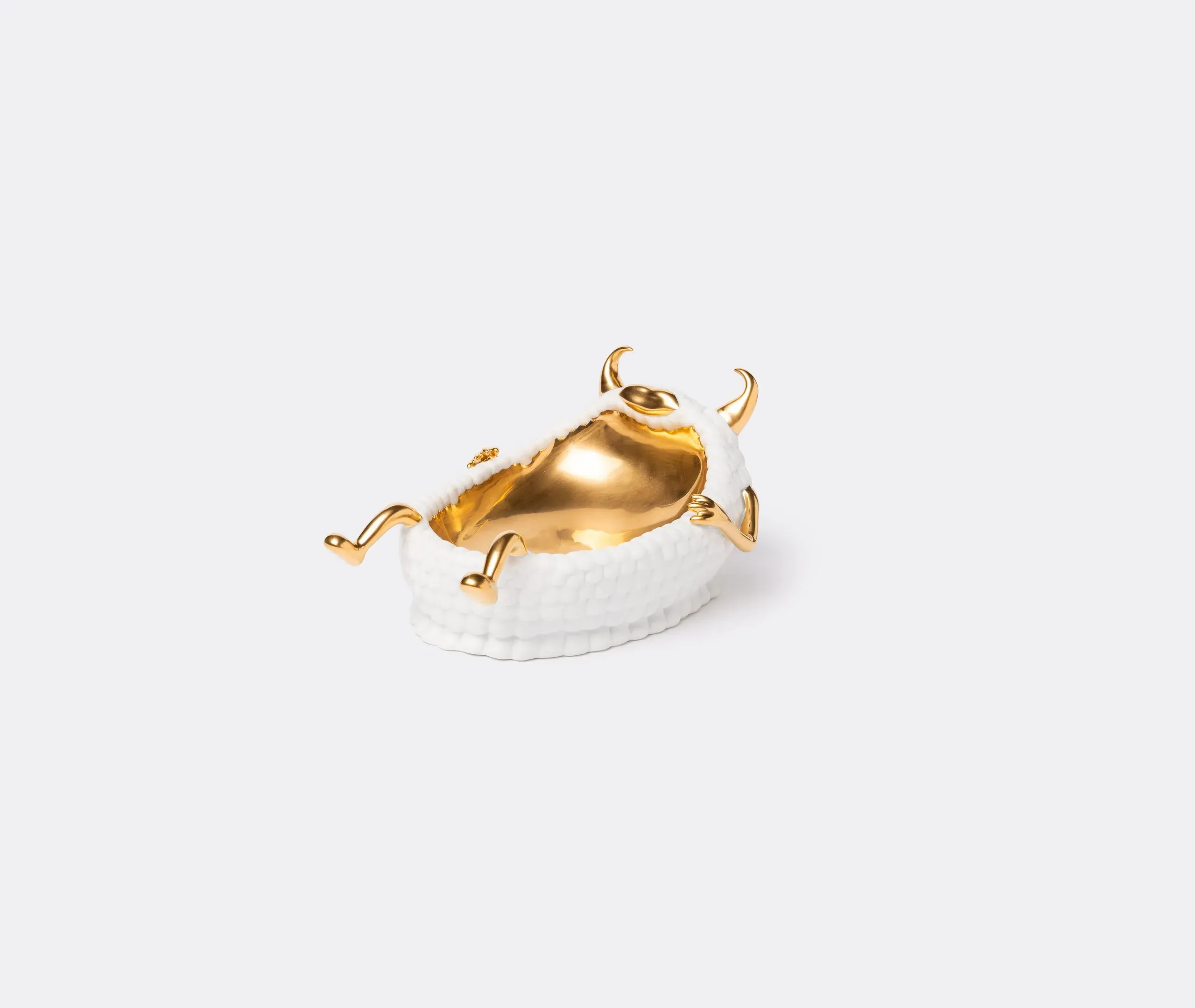 Lazy Susan Catchall Organizer - White