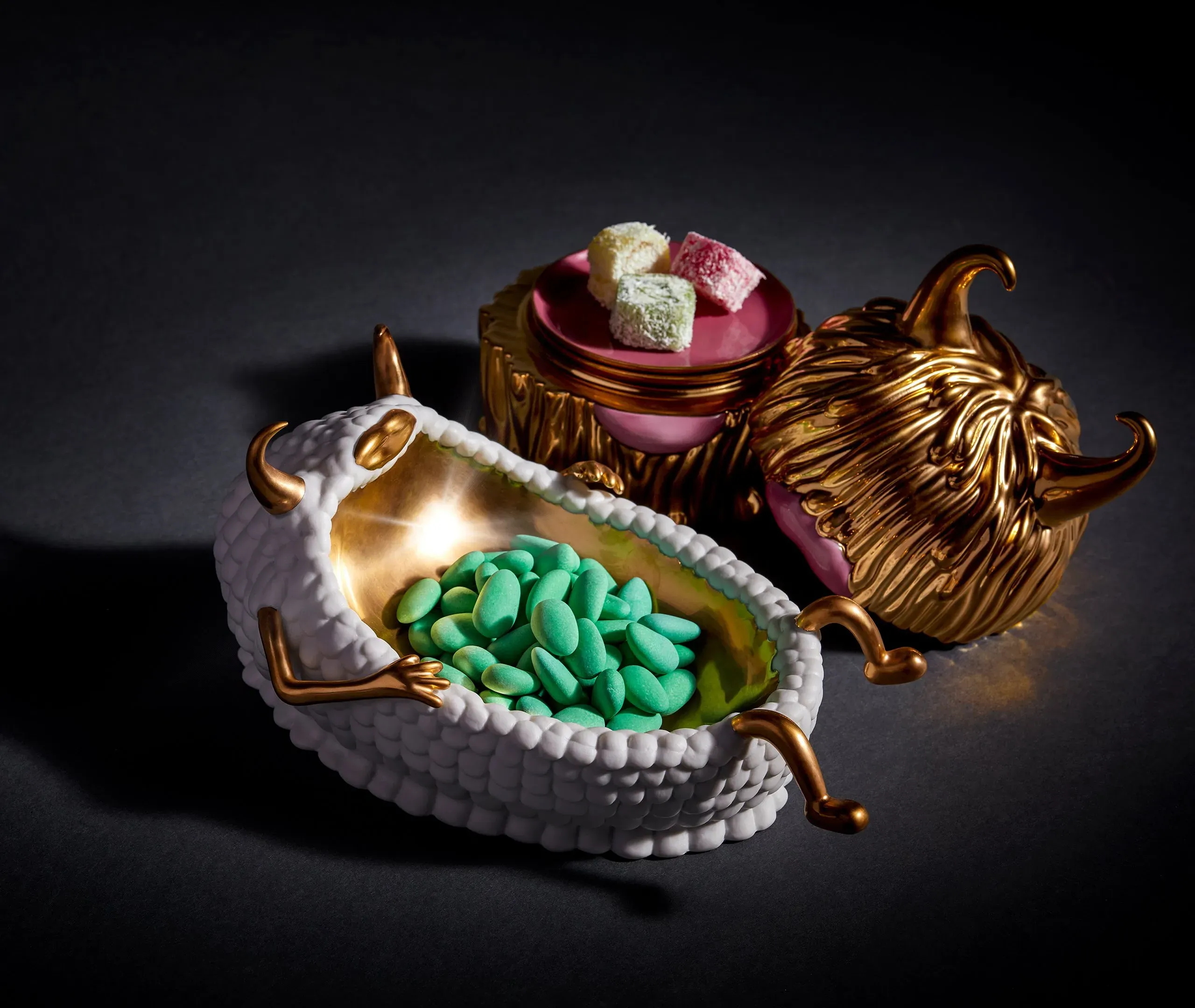 Lazy Susan Catchall - White