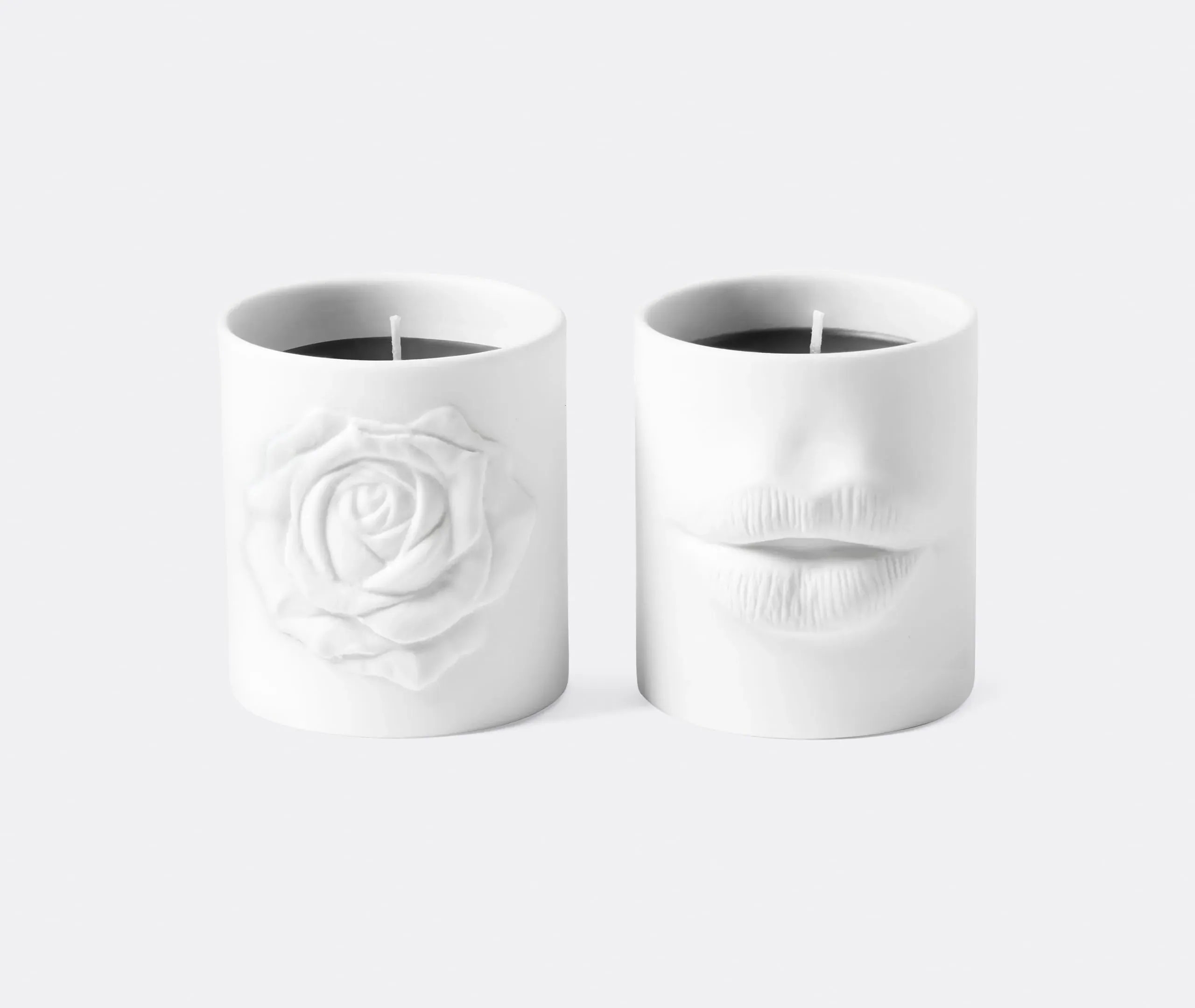 Le Duo Candle Set of Two - White, Bisque Porcelain product