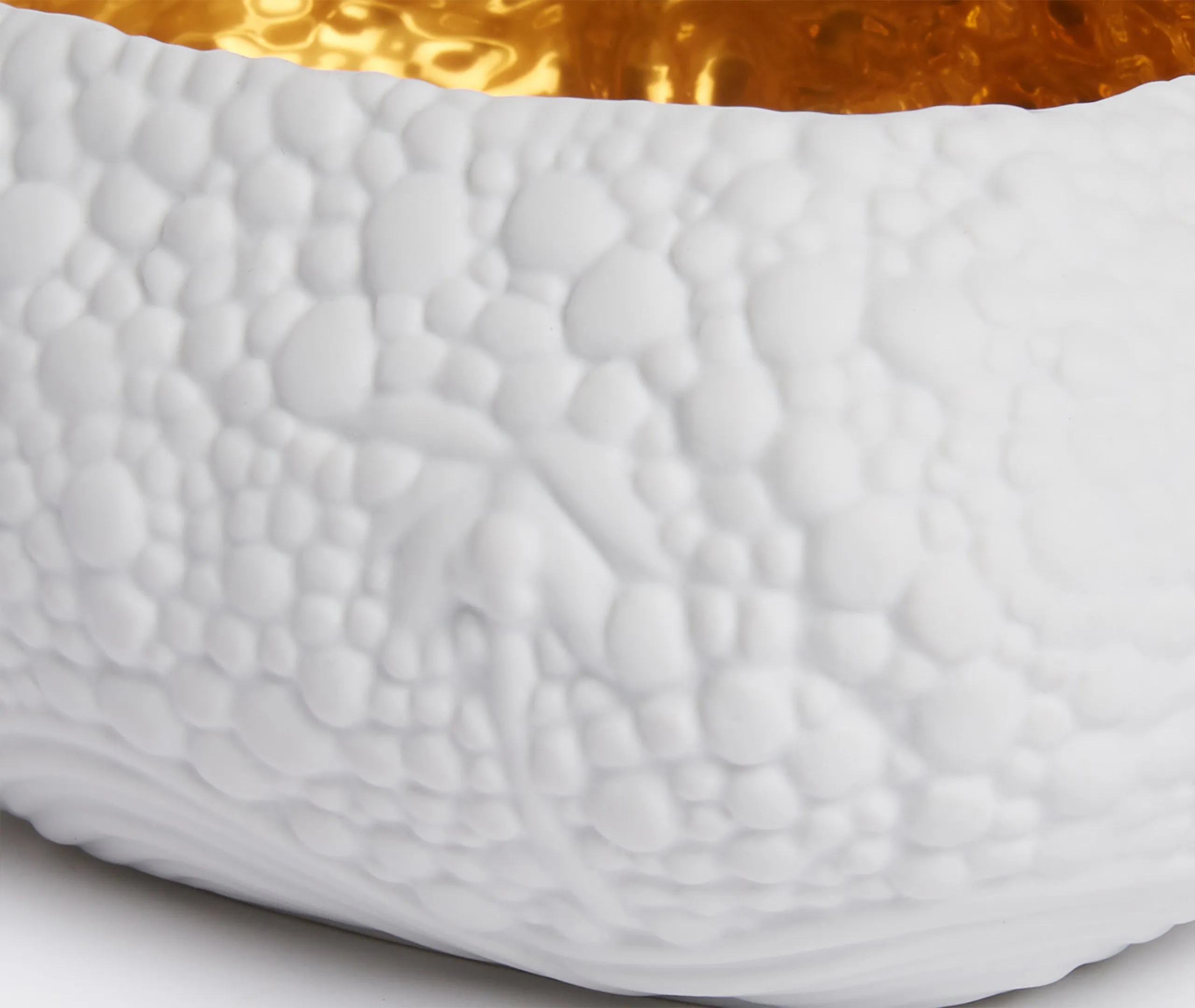 Medium Decorative Bowl - White, Porcelain