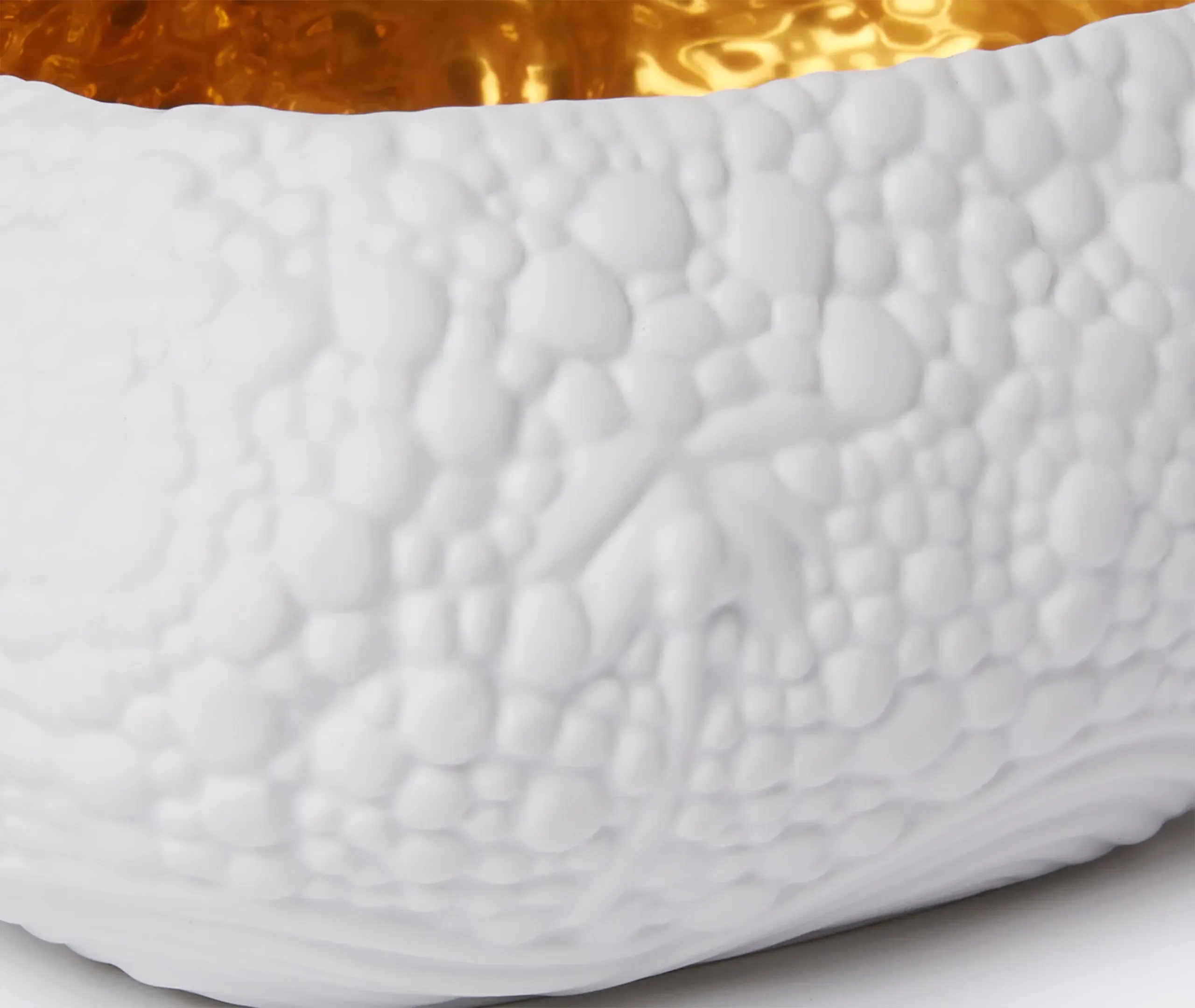 Mojave Desert Medium Bowl - White, Porcelain