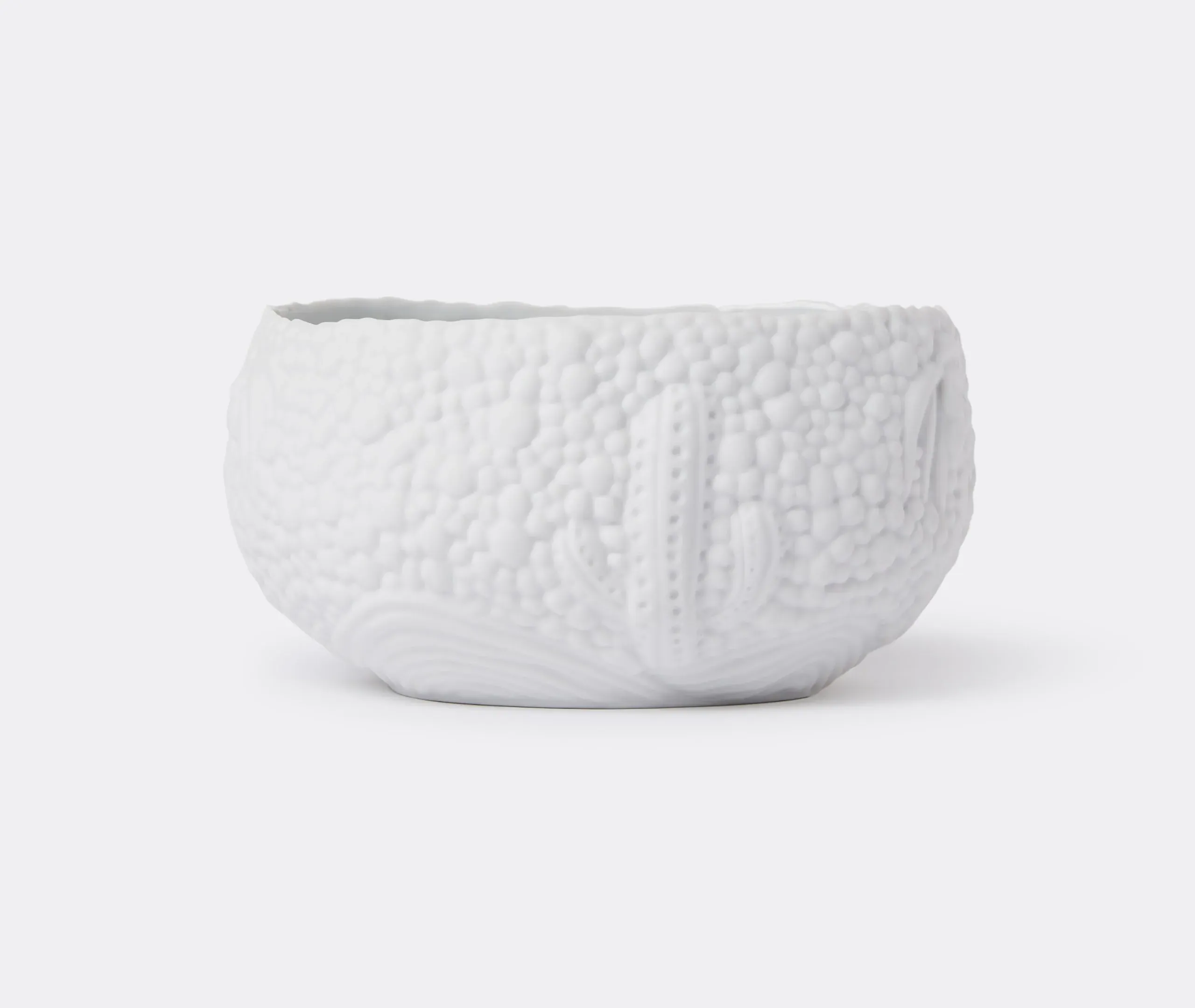 Mojave Desert Small Bowl - White, Porcelain