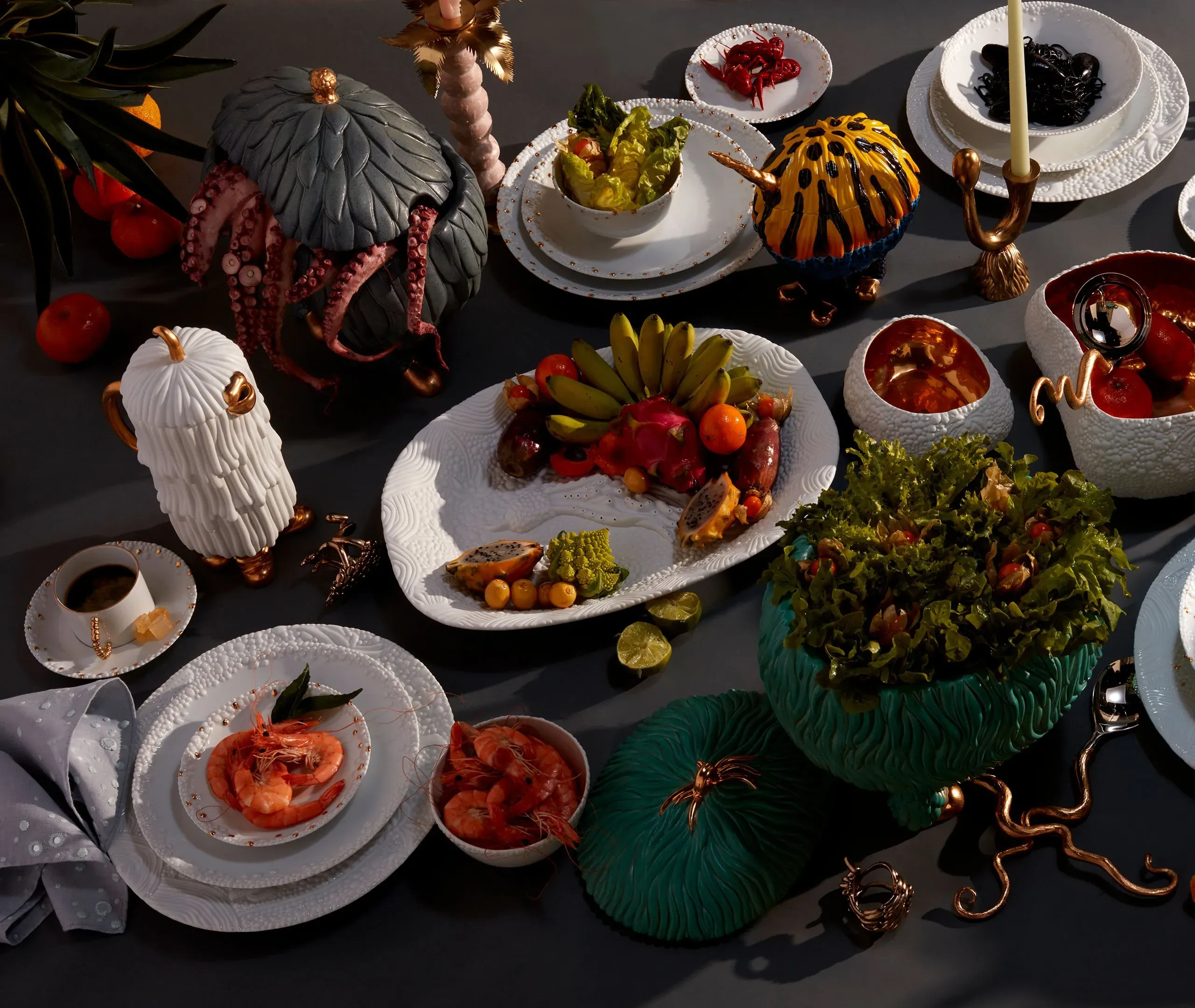 Mojave Espresso Cup & Saucer - White, Porcelain