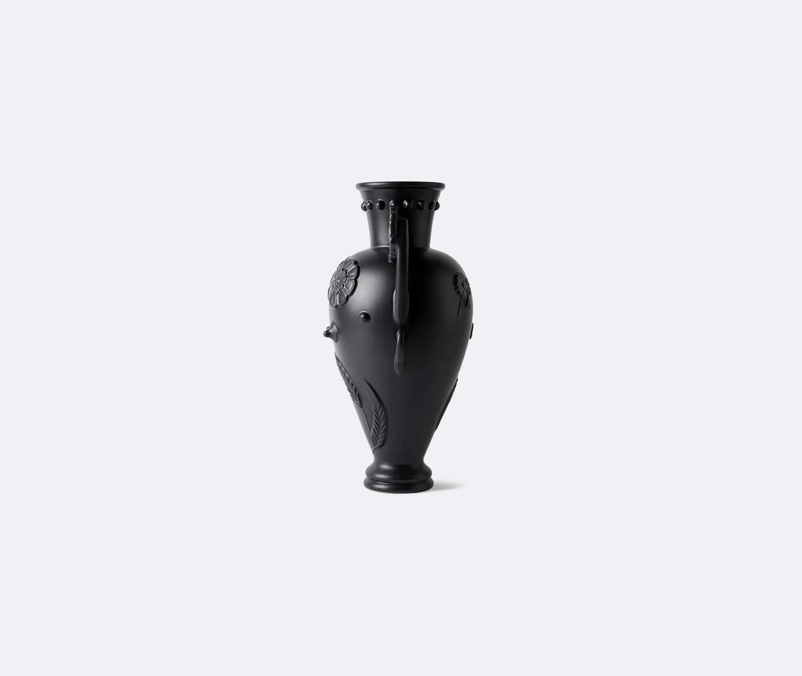 Pantheon Persephone Vase - Black, Earthenware