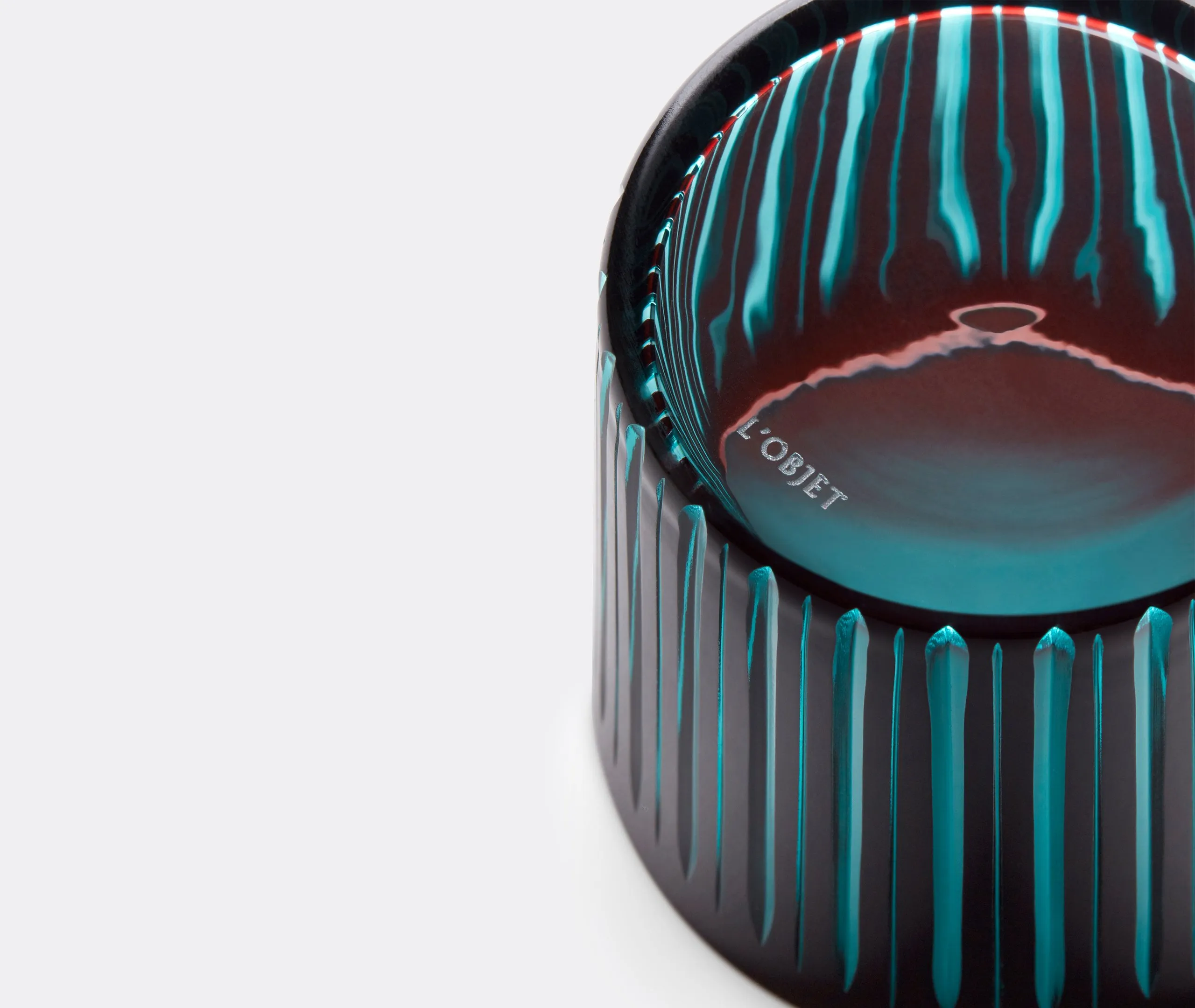 Prism Set of Four Cocktail Glasses - Bordeaux, Glass