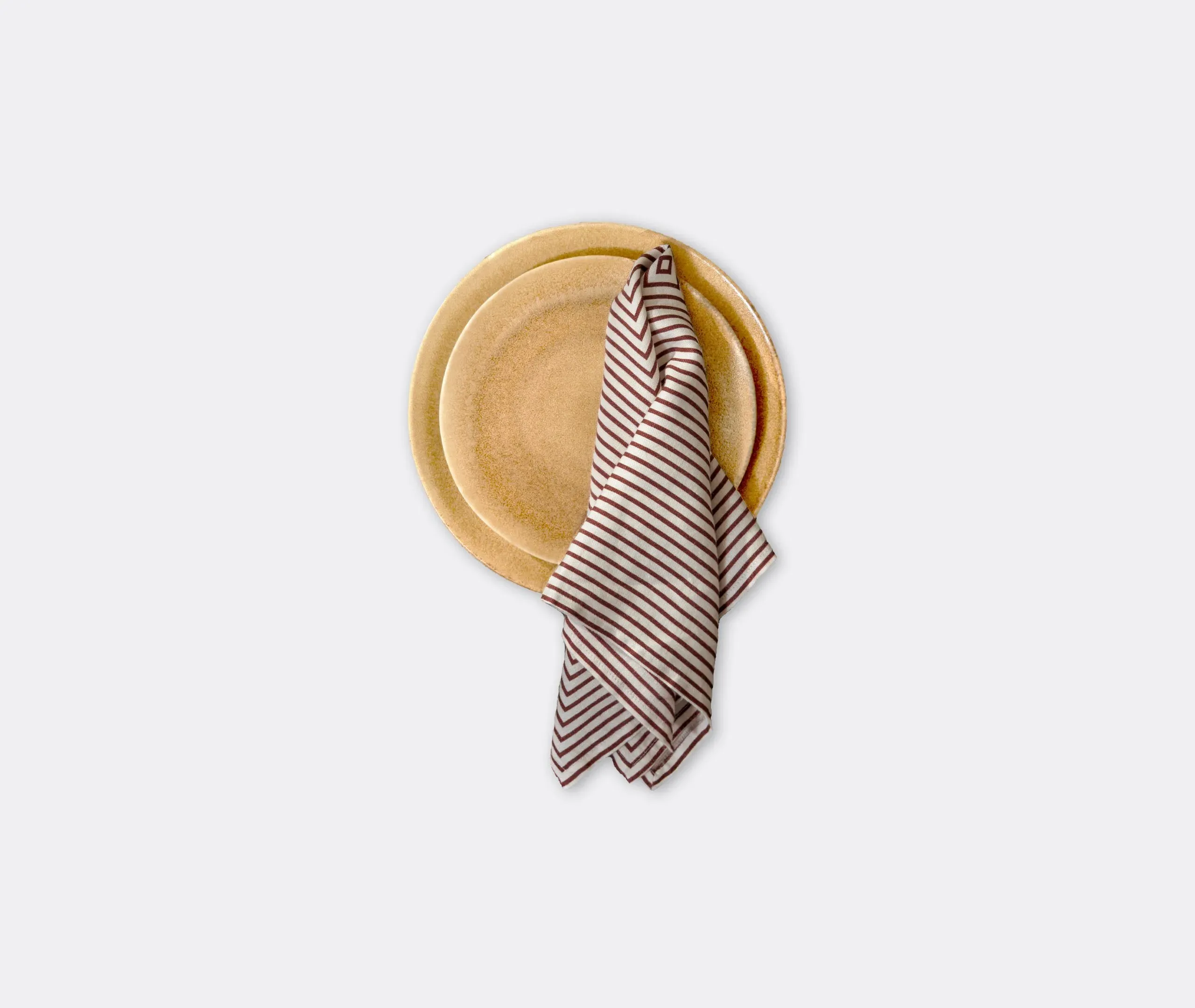 Round Charger Plate - Brown, Stoneware